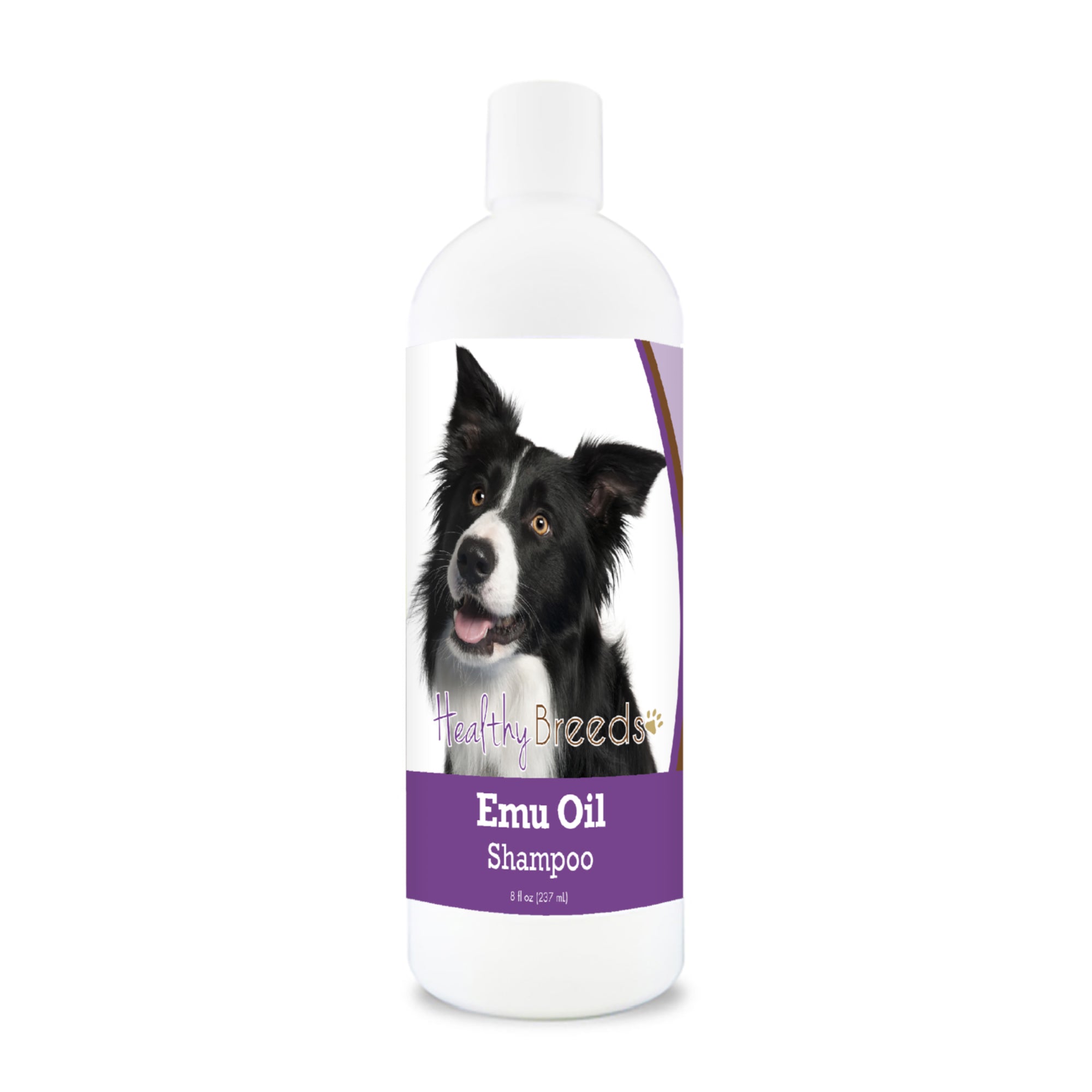 Border Collie Emu Oil Shampoo 8 oz Healthy Breeds