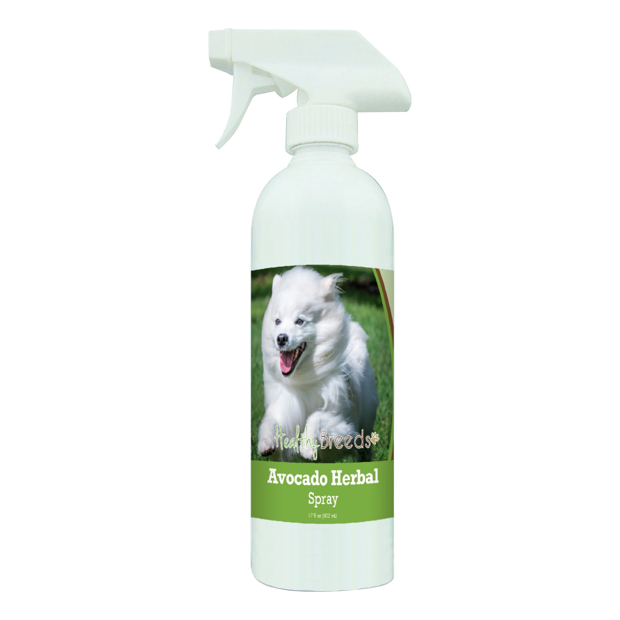 American Eskimo Dog Avocado Herbal Spray 17 oz