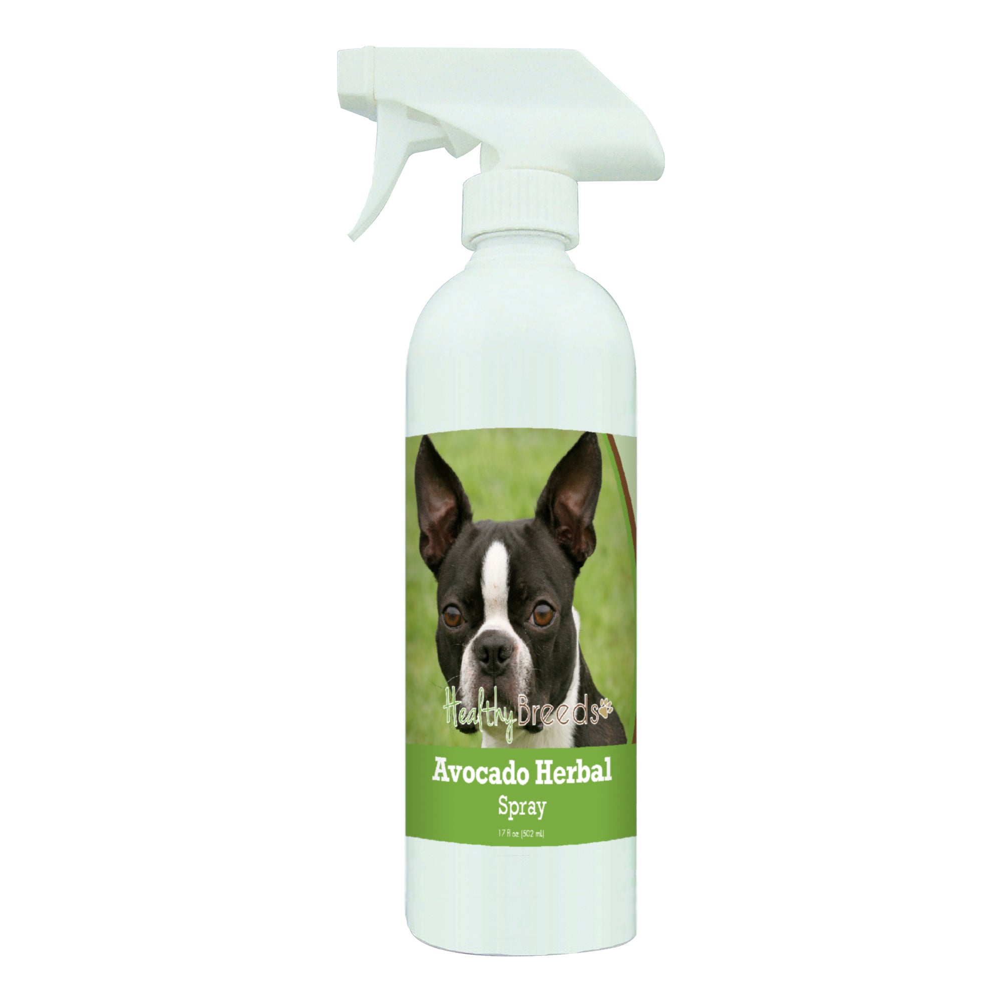 Boston Terrier Avocado Herbal Spray 17 oz