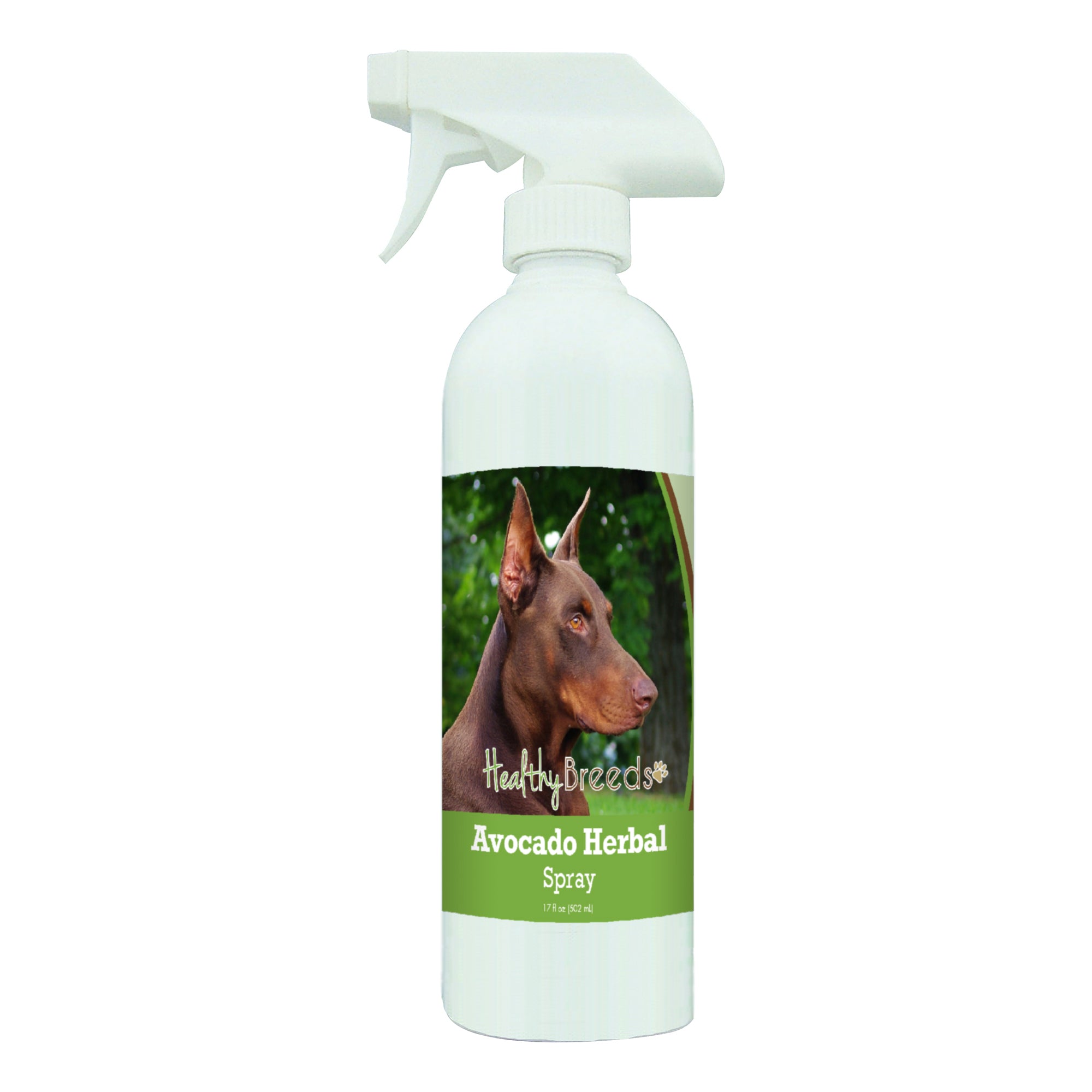 Doberman Pinscher Avocado Herbal Spray 17 oz