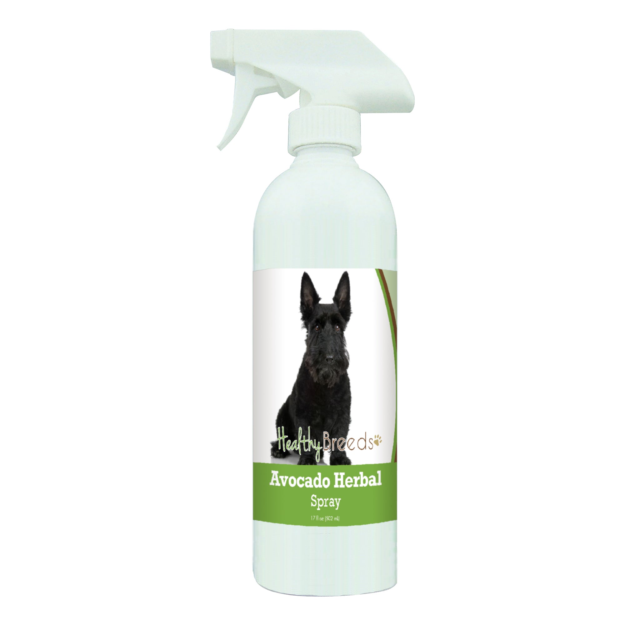 Scottish Terrier Avocado Herbal Spray 17 oz