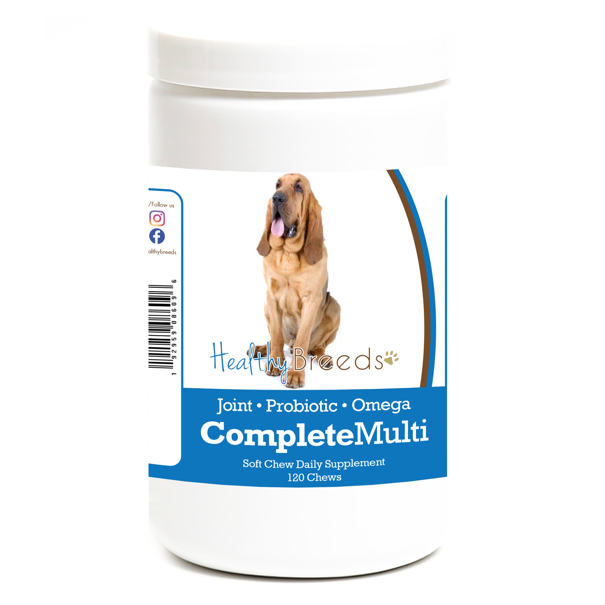 Bloodhound All In One Multivitamin Soft Chew 120 Count