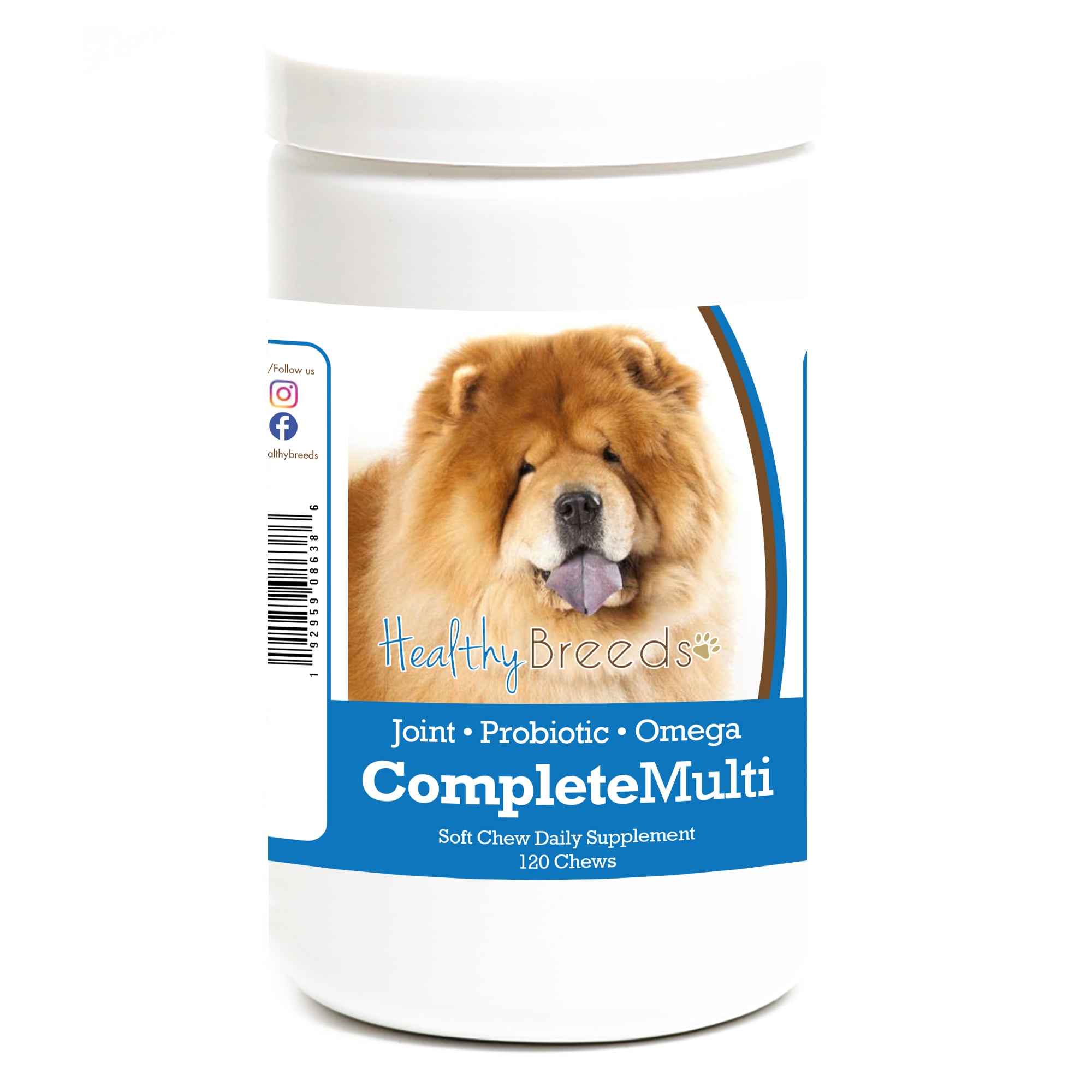 Chow Chow All In One Multivitamin Soft Chew 120 Count