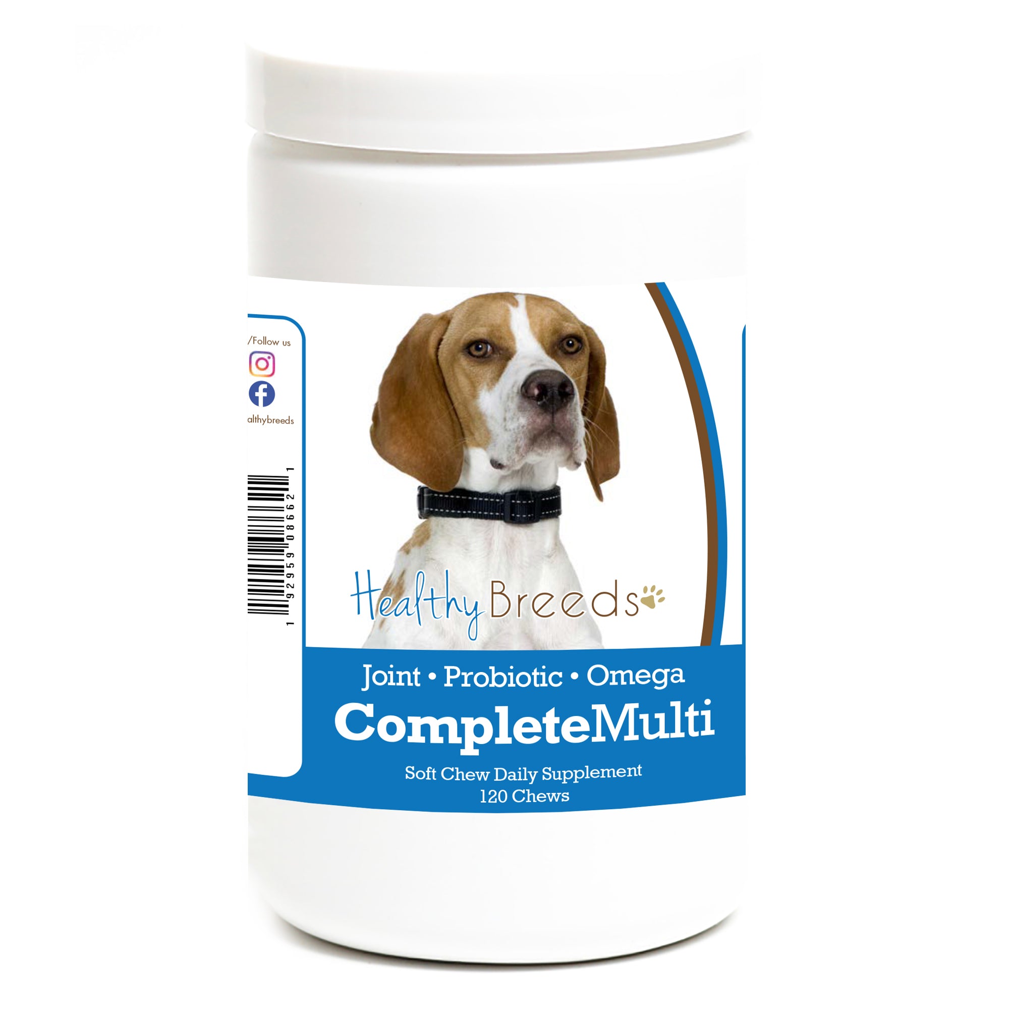 English Pointer All In One Multivitamin Soft Chew 120 Count