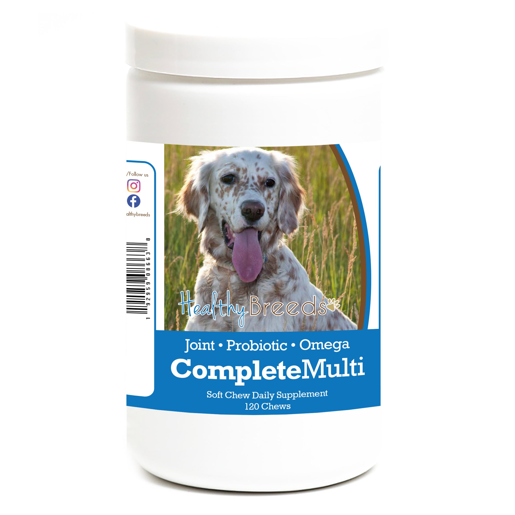 English Setter All In One Multivitamin Soft Chew 120 Count