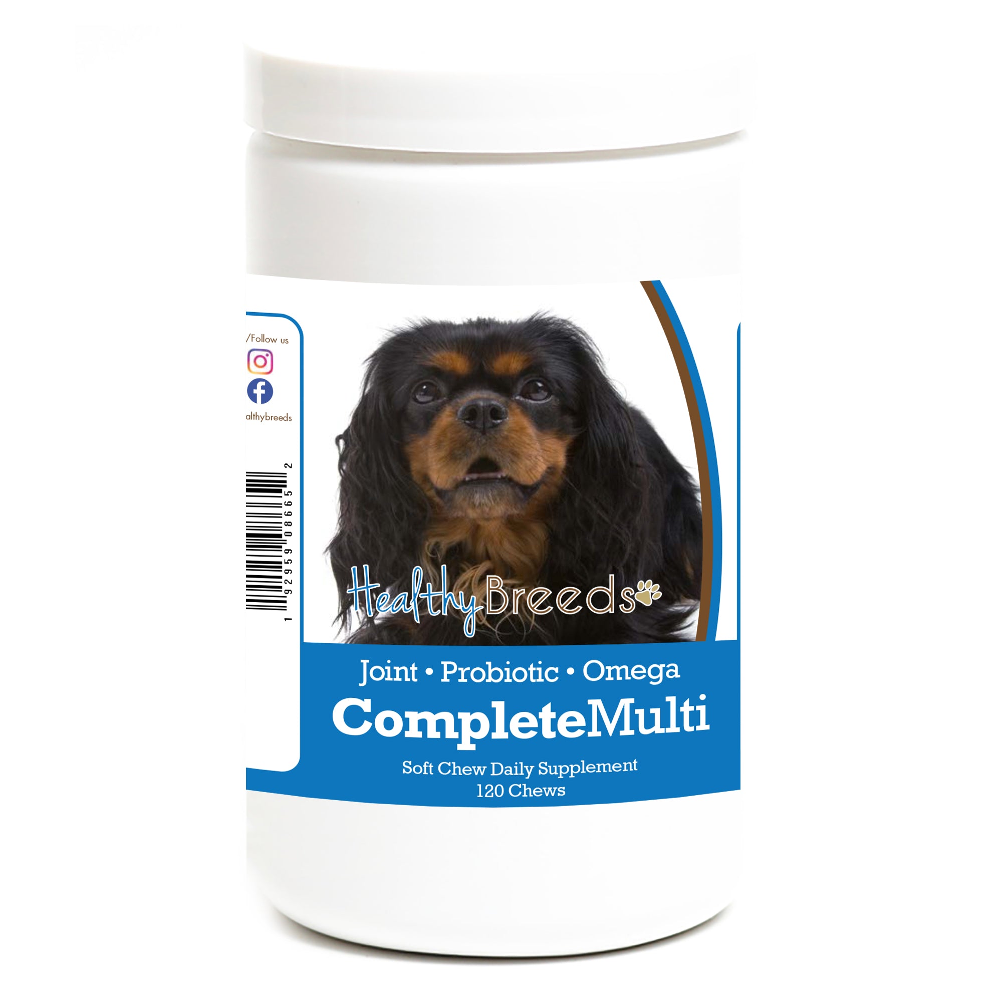 English Toy Spaniel All In One Multivitamin Soft Chew 120 Count