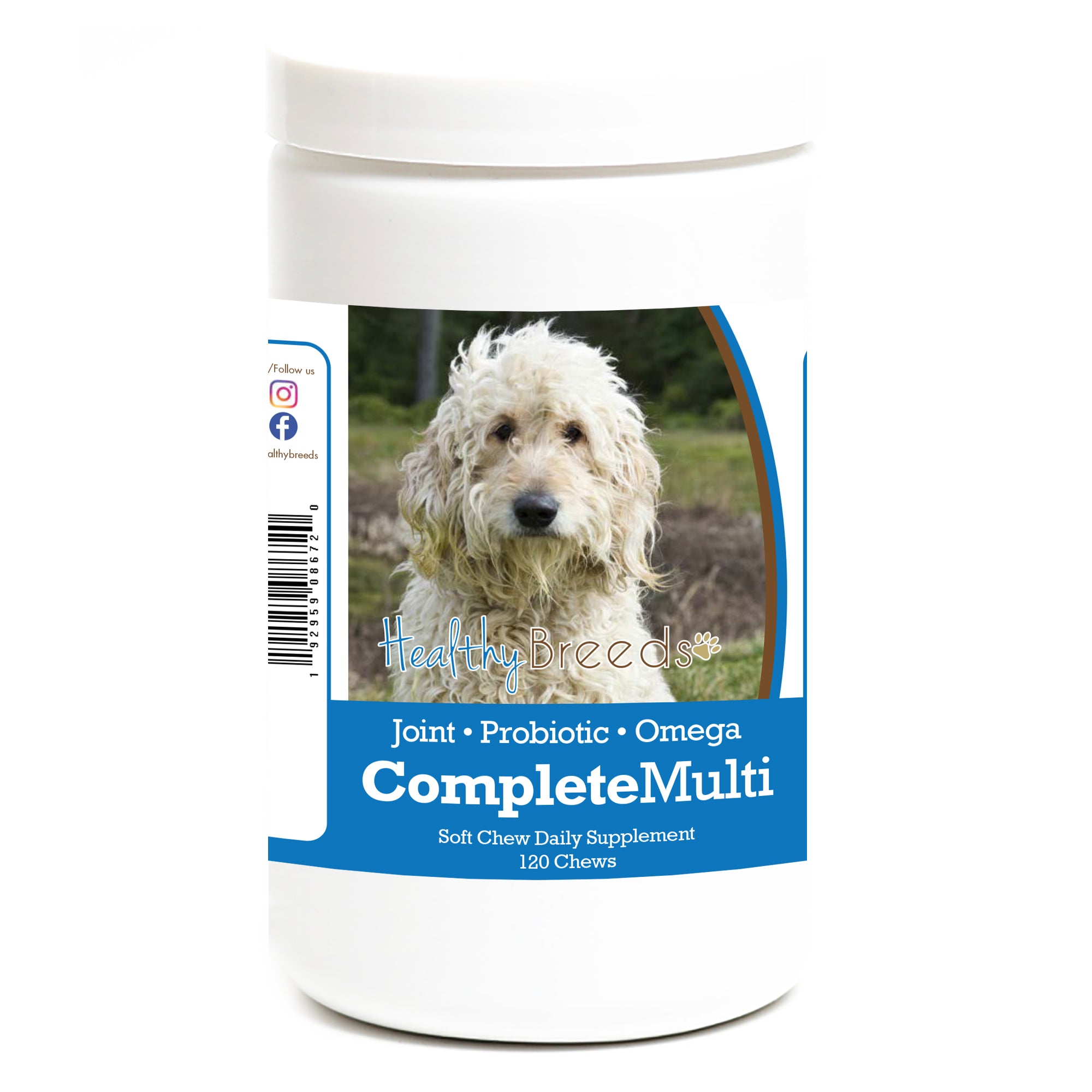 Goldendoodle All In One Multivitamin Soft Chew 120 Count