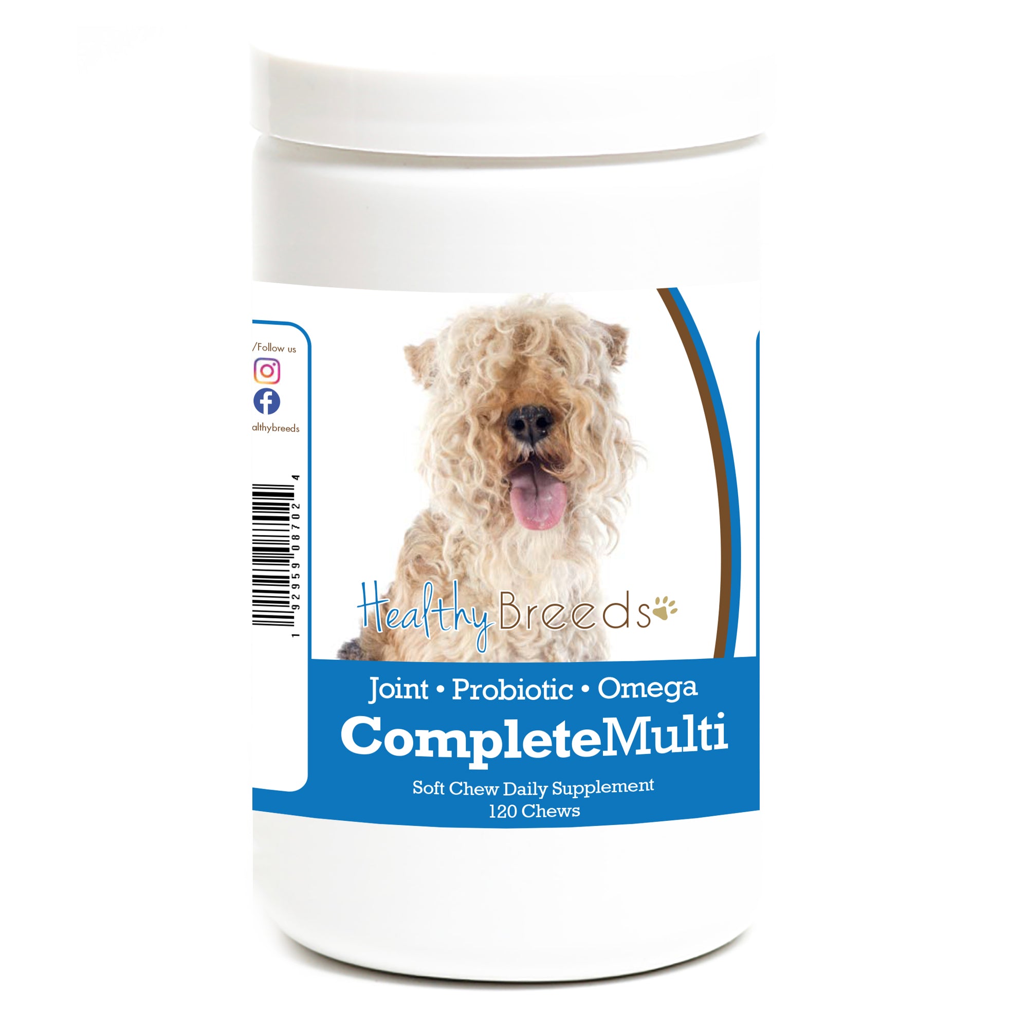 Lakeland Terrier All In One Multivitamin Soft Chew 120 Count