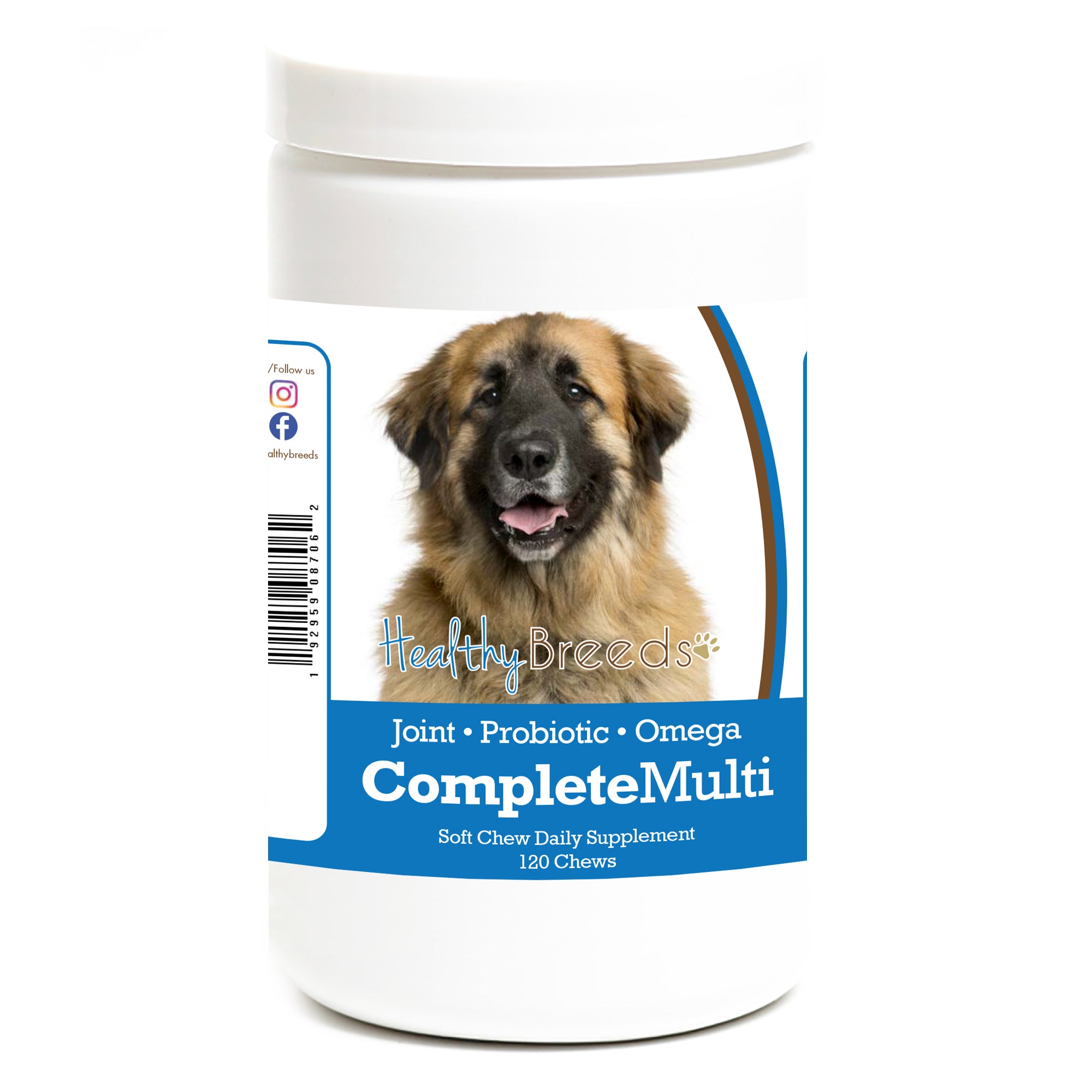 Leonberger All In One Multivitamin Soft Chew 120 Count