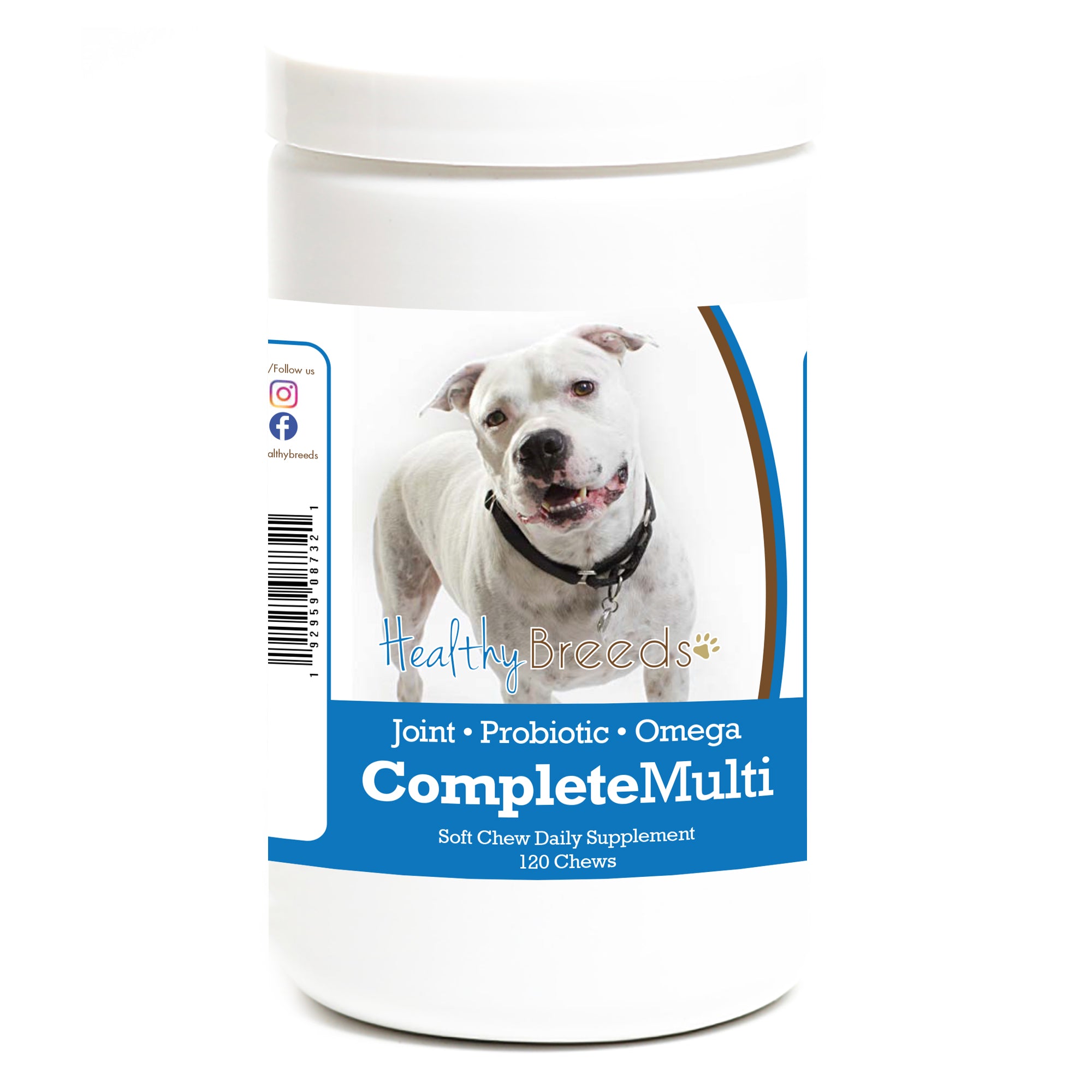 Pit Bull All In One Multivitamin Soft Chew 120 Count