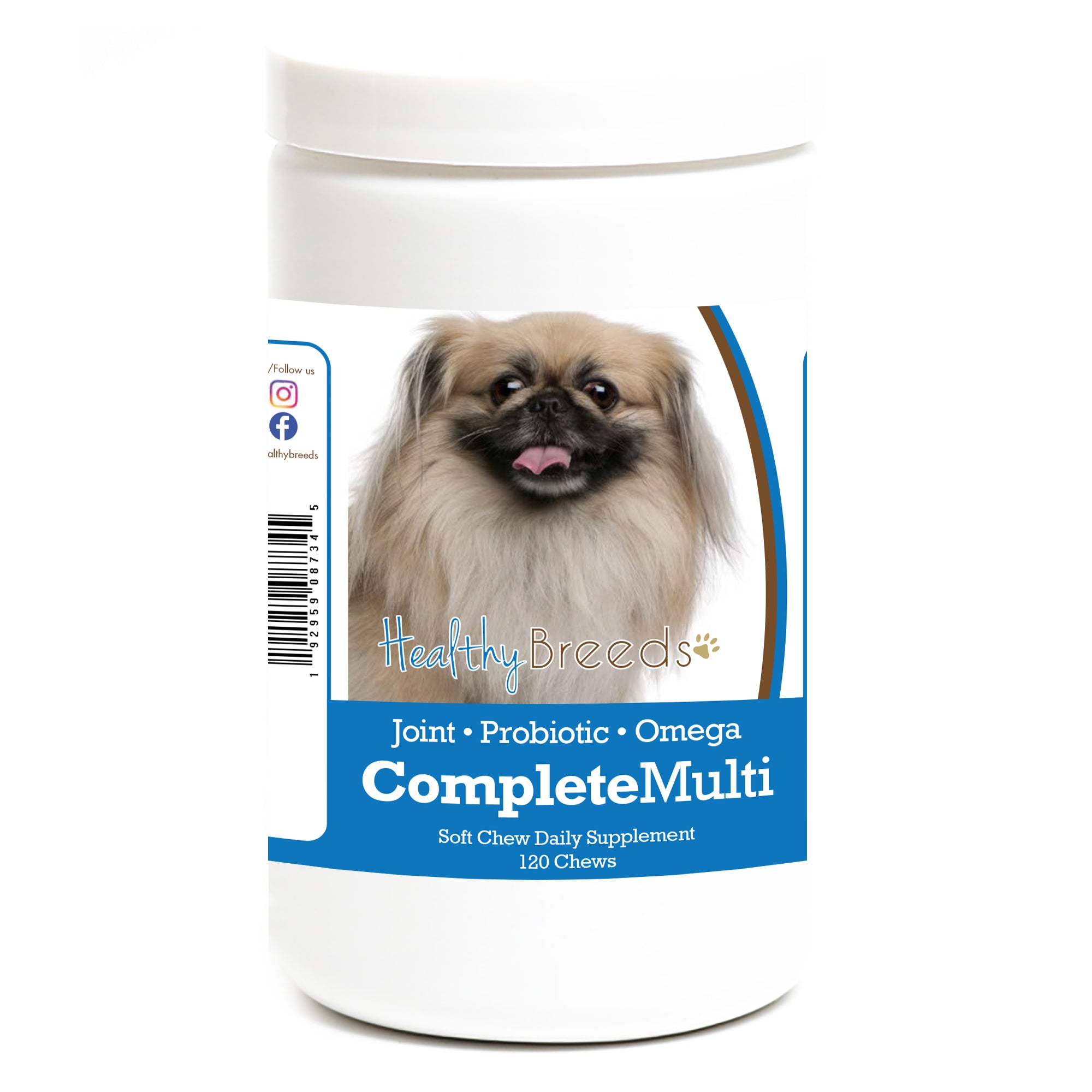 Pekingese All In One Multivitamin Soft Chew 120 Count