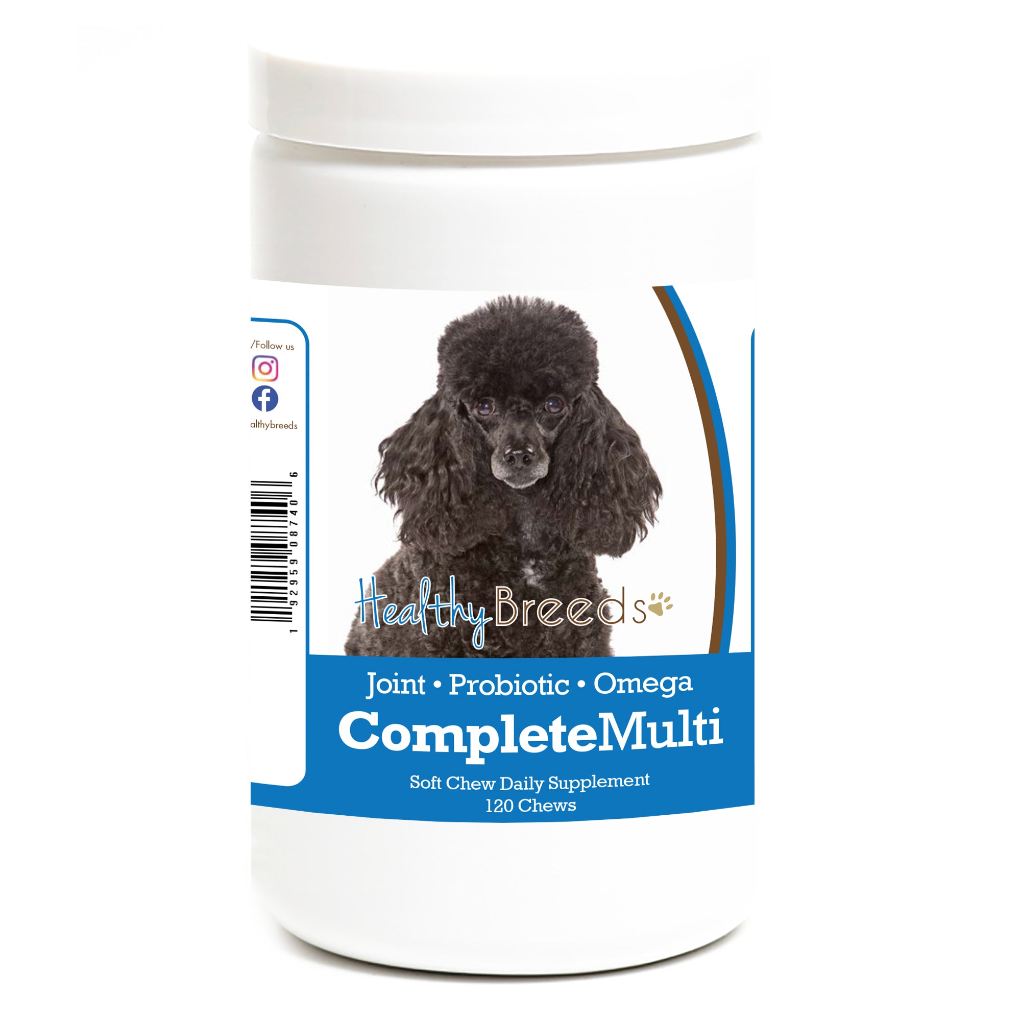 Poodle All In One Multivitamin Soft Chew 120 Count