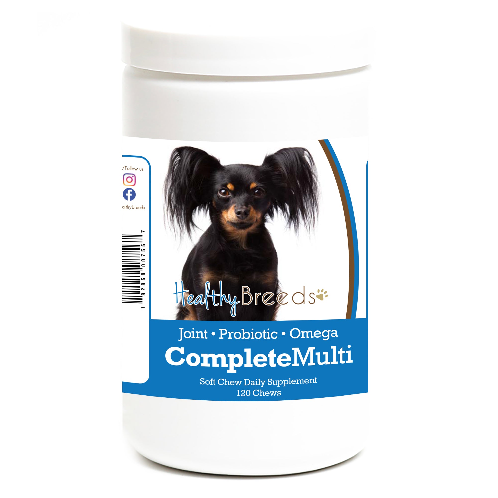 Russian Toy Terrier All In One Multivitamin Soft Chew 120 Count