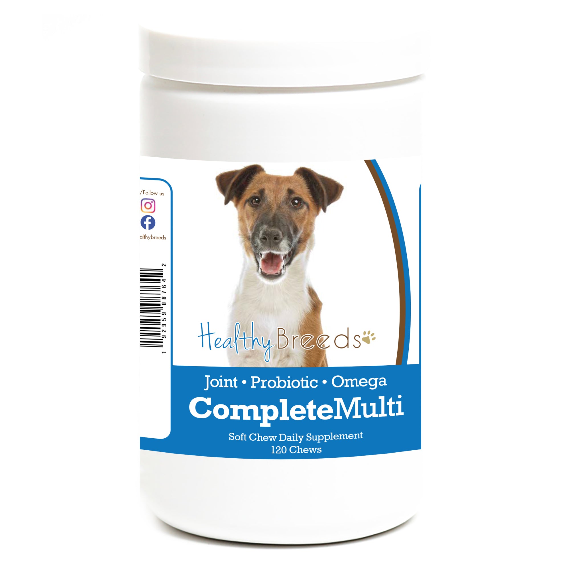 Smooth Fox Terrier All In One Multivitamin Soft Chew 120 Count