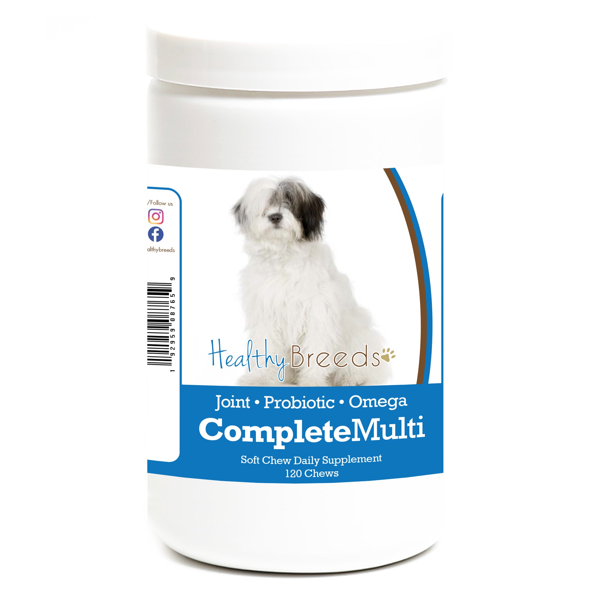 Old English Sheepdog All In One Multivitamin Soft Chew 120 Count