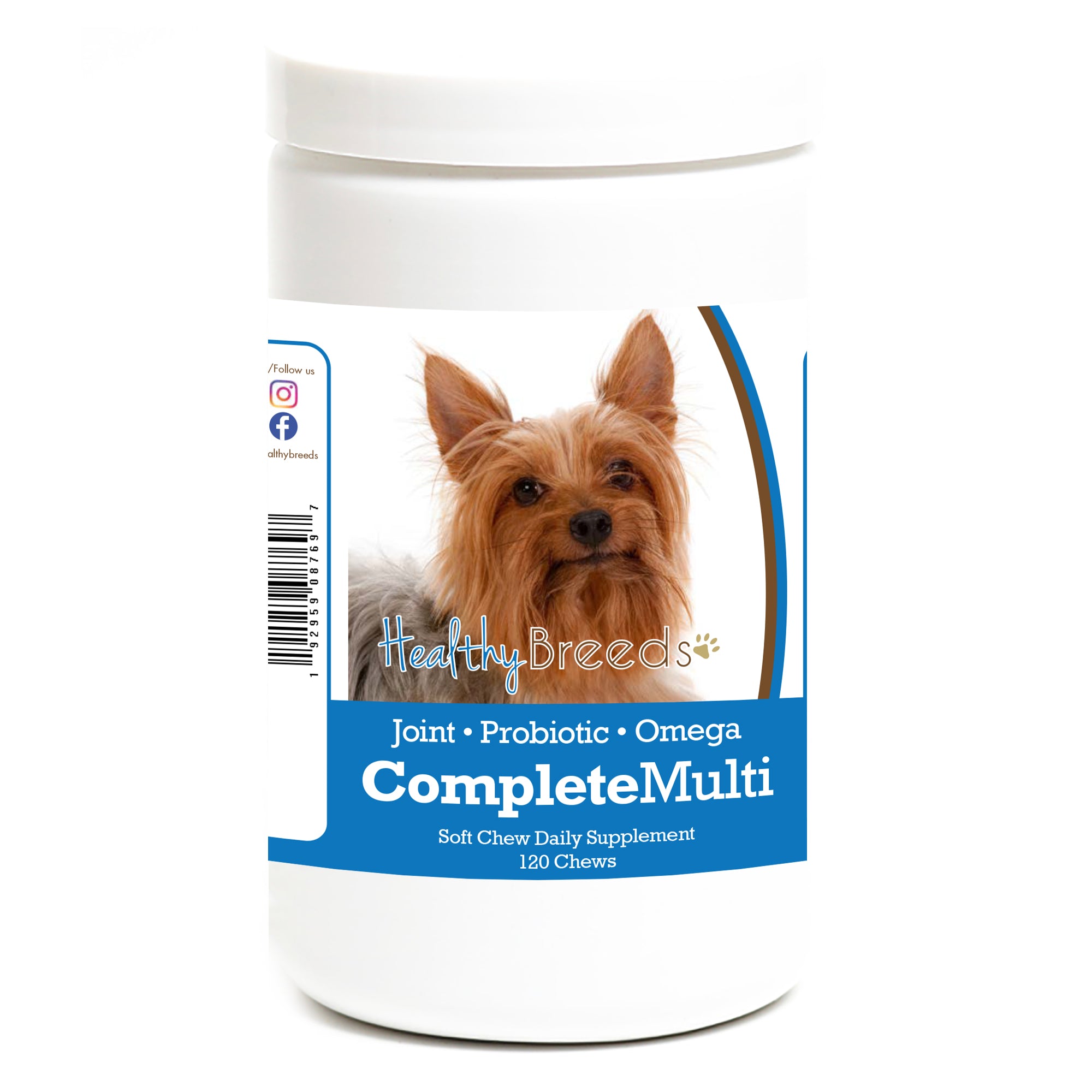 Silky Terrier All In One Multivitamin Soft Chew 120 Count