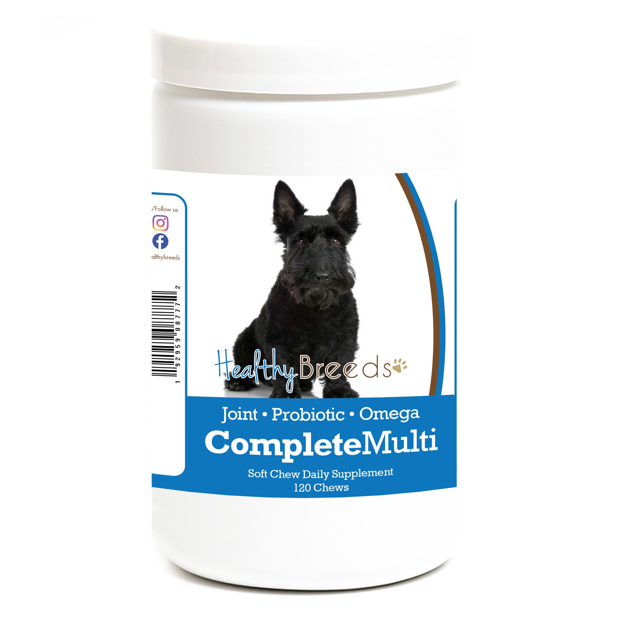 Scottish Terrier All In One Multivitamin Soft Chew 120 Count
