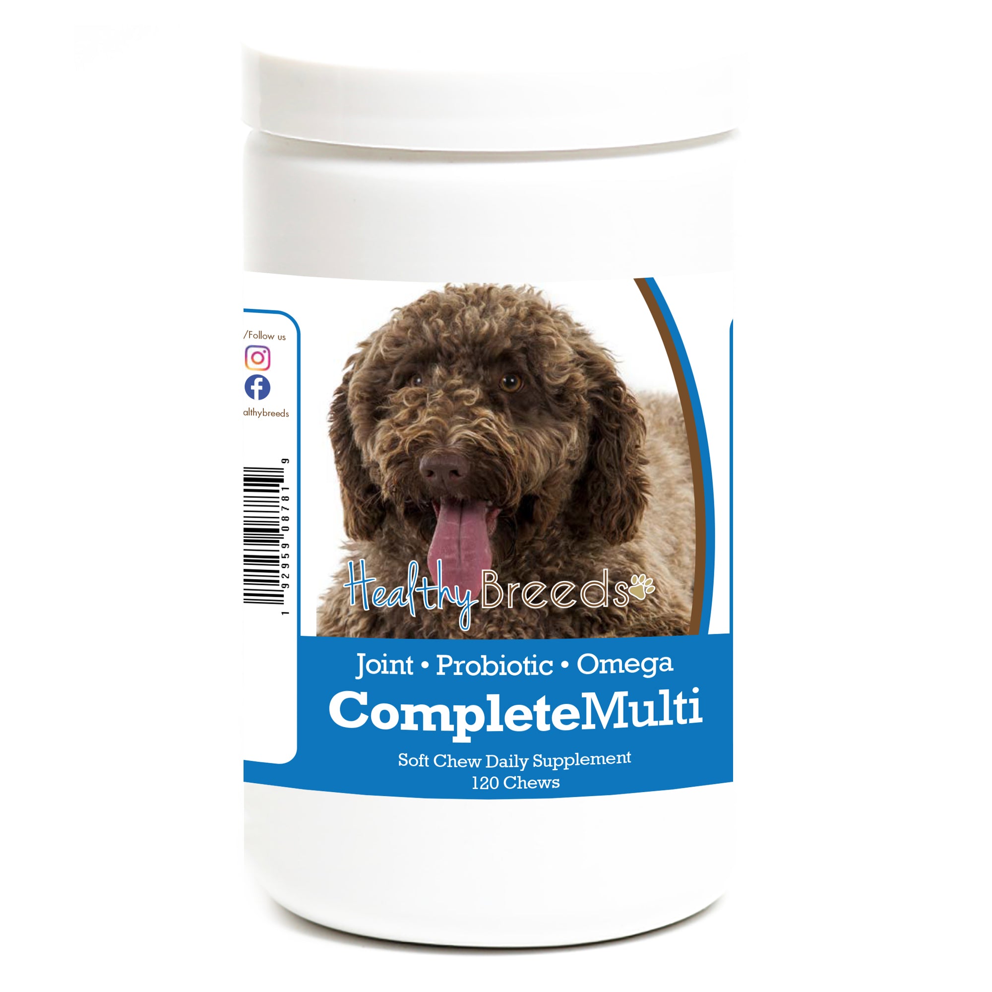 Spanish Water Dog All In One Multivitamin Soft Chew 120 Count
