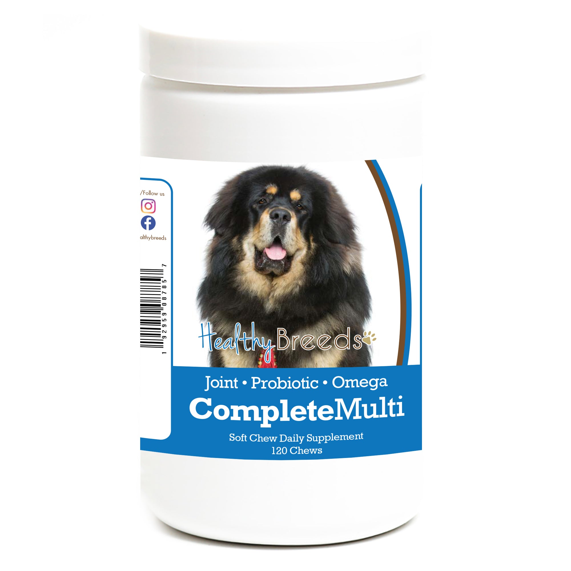 Tibetan Mastiff All In One Multivitamin Soft Chew 120 Count