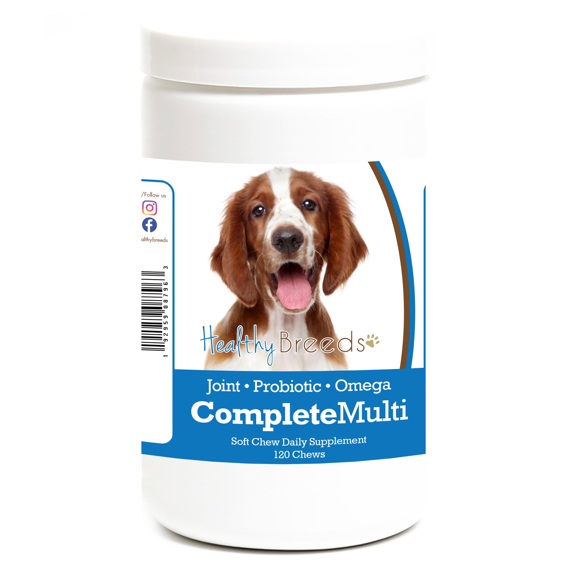 Welsh Springer Spaniel All In One Multivitamin Soft Chew 120 Count