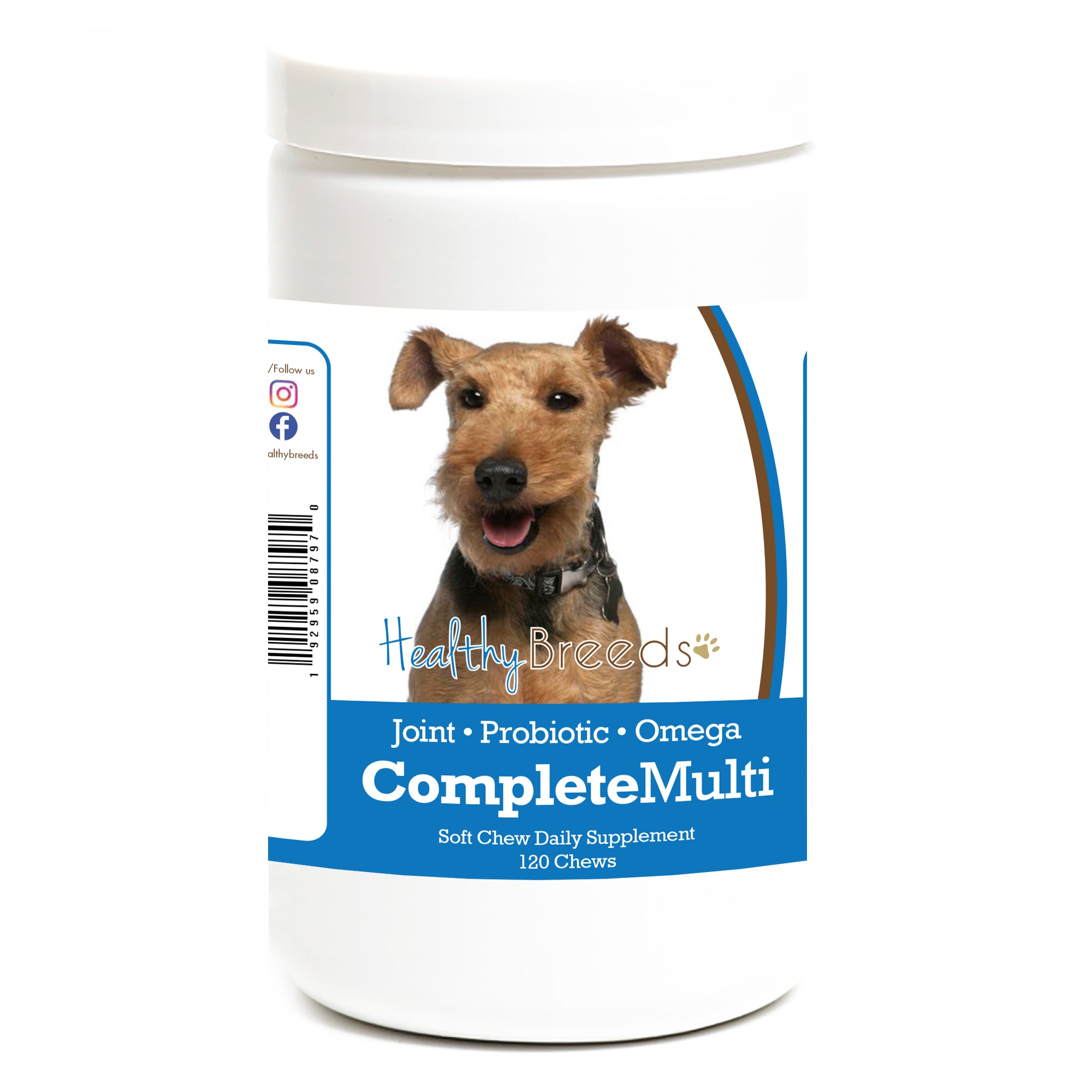 Welsh Terrier All In One Multivitamin Soft Chew 120 Count