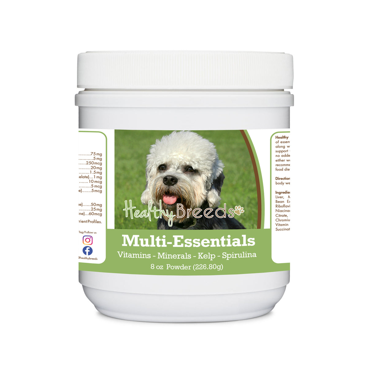 Dandie Dinmont Terrier Multi-Essentials Powder for Dogs 8 oz – Healthy ...