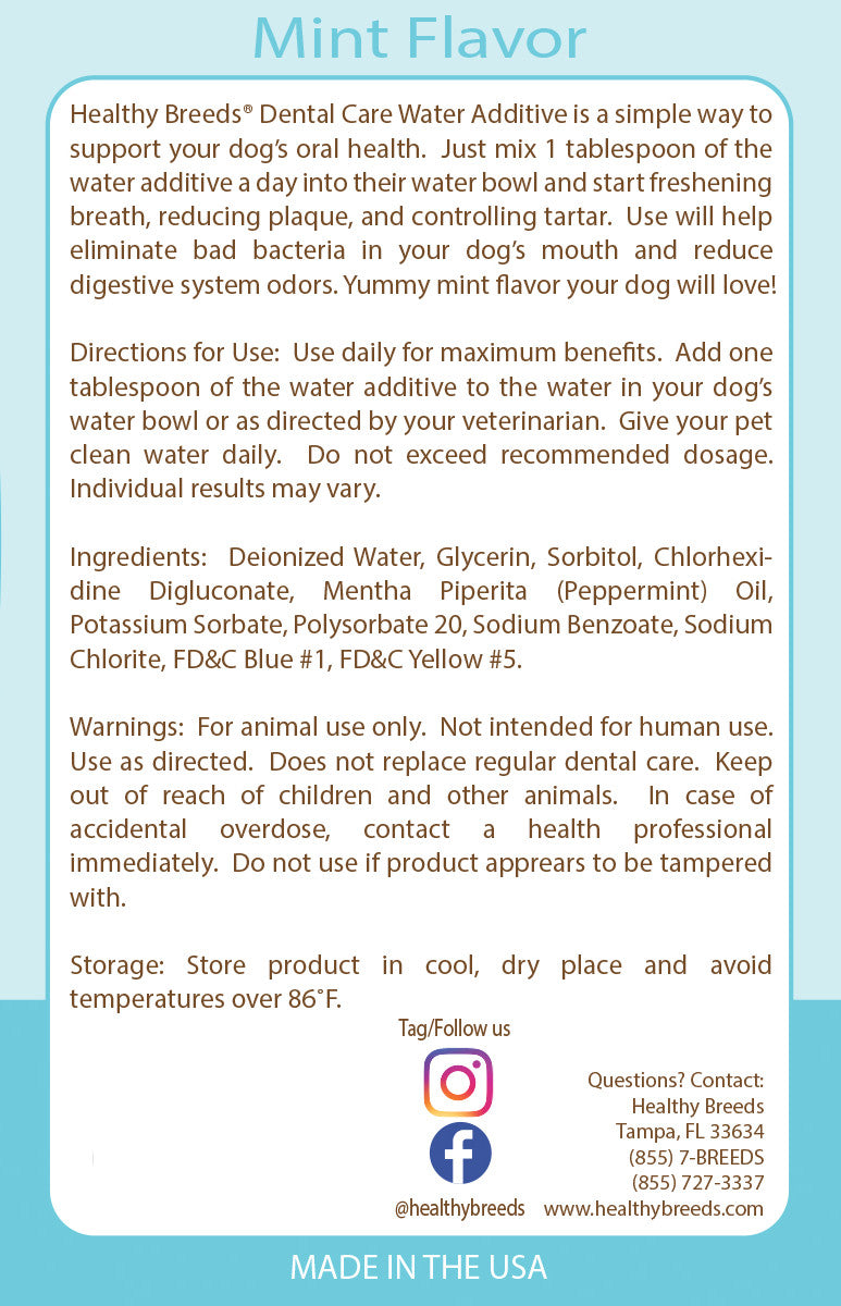 Maltipoo Dental Rinse for Dogs 8 oz