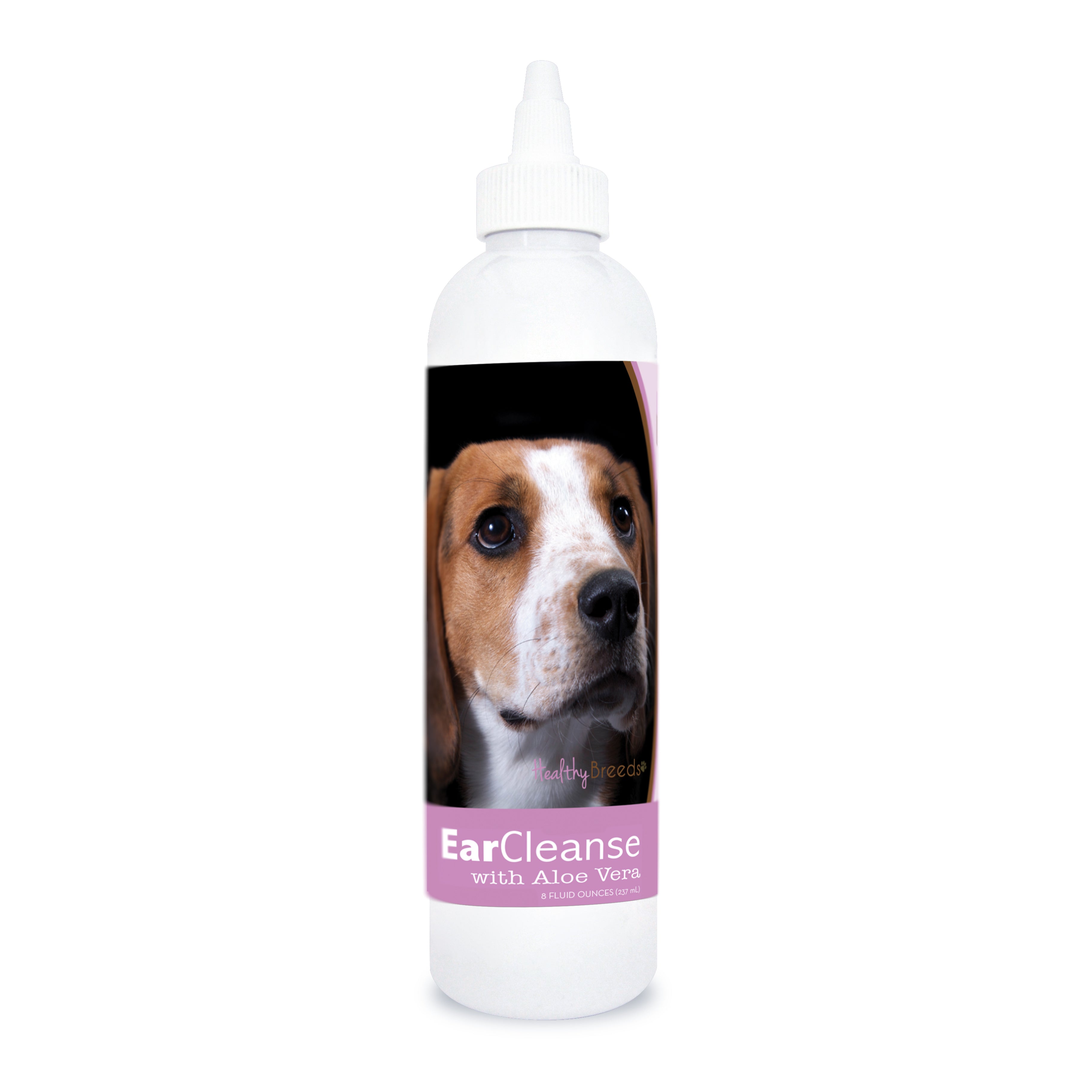 American English Coonhound Ear Cleanse with Aloe Vera Sweet Pea and Vanilla 8 oz