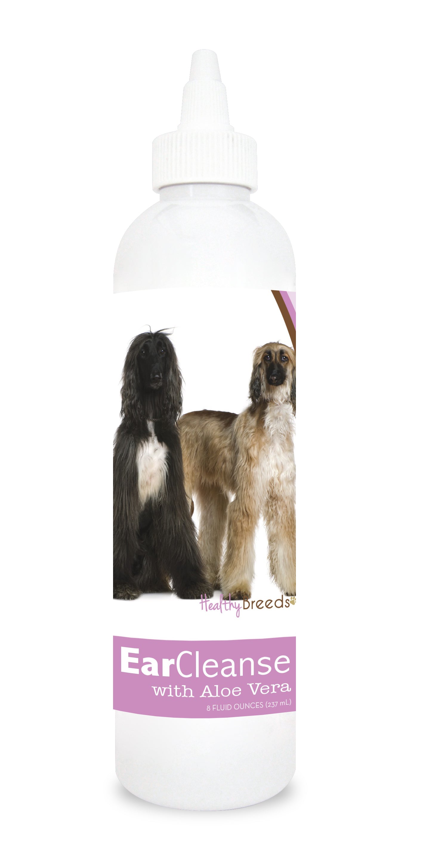 Afghan Hound Ear Cleanse with Aloe Vera Sweet Pea and Vanilla 8 oz