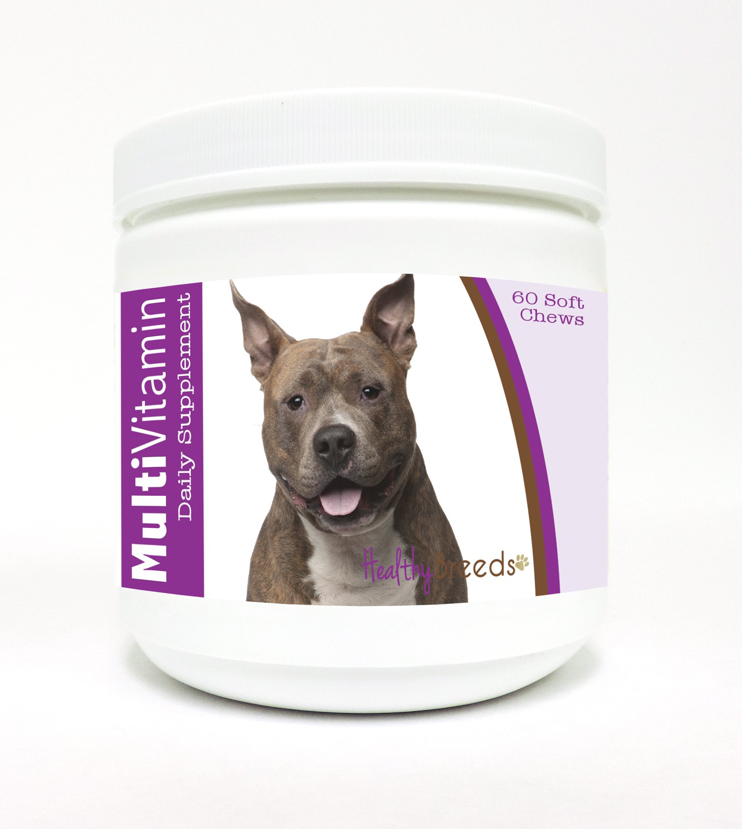 American Staffordshire Terrier Multi-Vitamin Soft Chews 60 Count