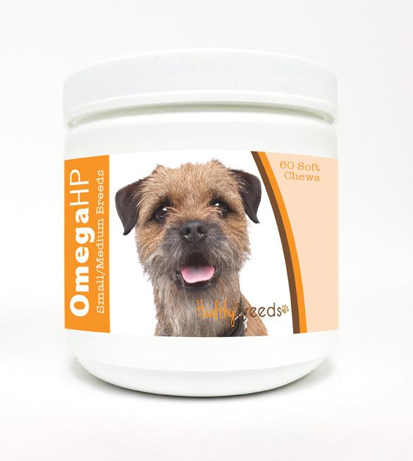 Border Terrier Omega HP Fatty Acid Skin and Coat Support Soft Chews 60 Count