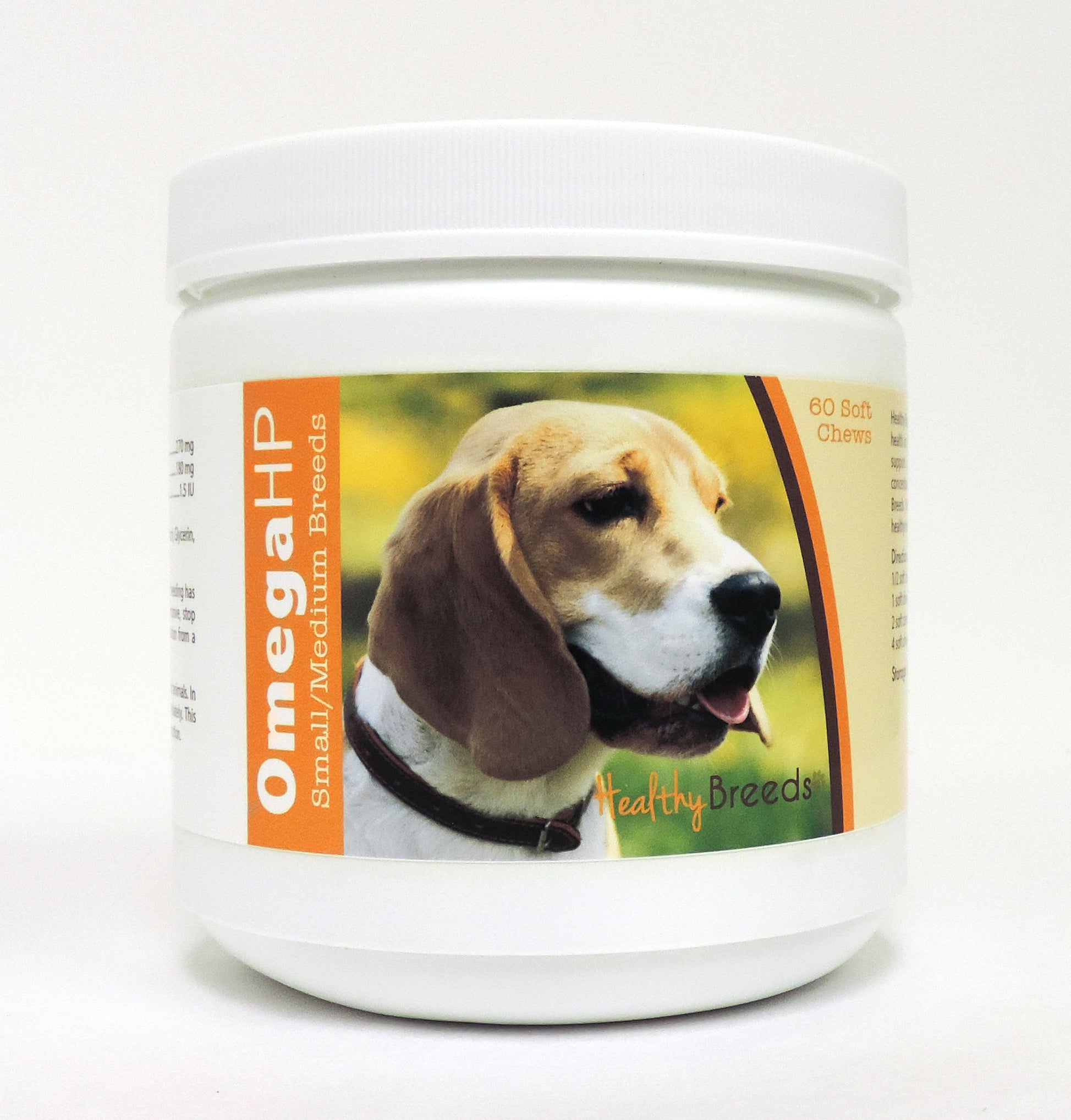 Beagle Omega HP Fatty Acid Skin and Coat Support Soft Chews 60 Count