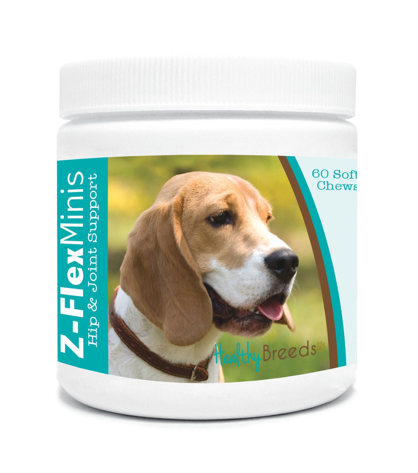 Beagle Z-Flex Minis Hip and Joint Support Soft Chews 60 Count