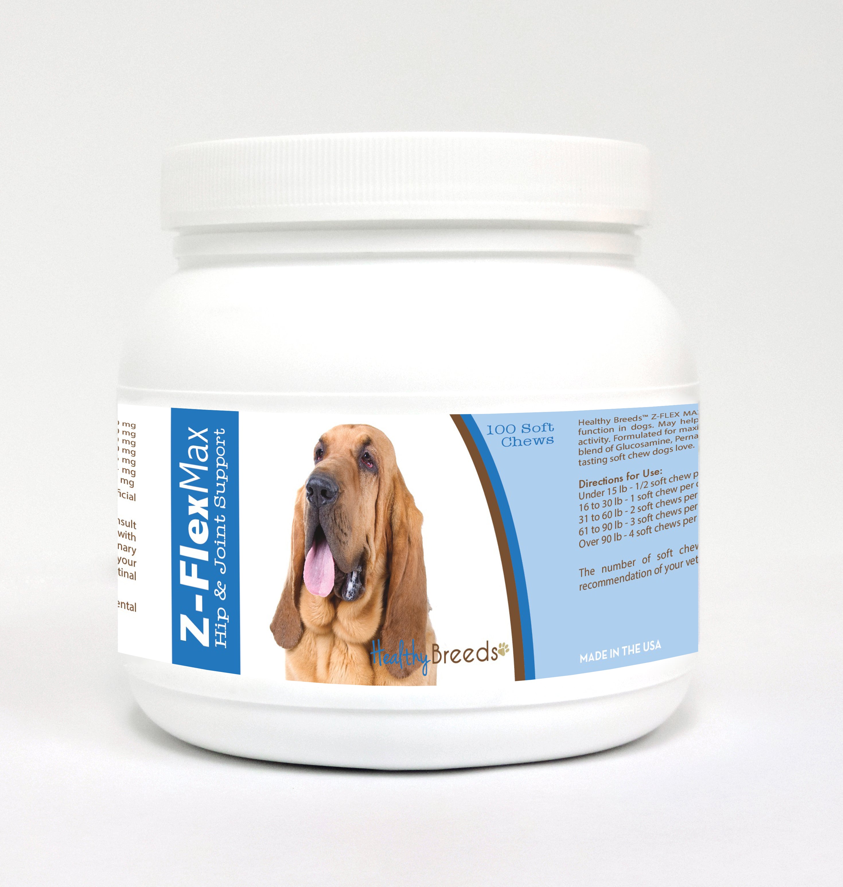 Bloodhound Z-Flex Max Hip & Joint Soft Chews 100 Count
