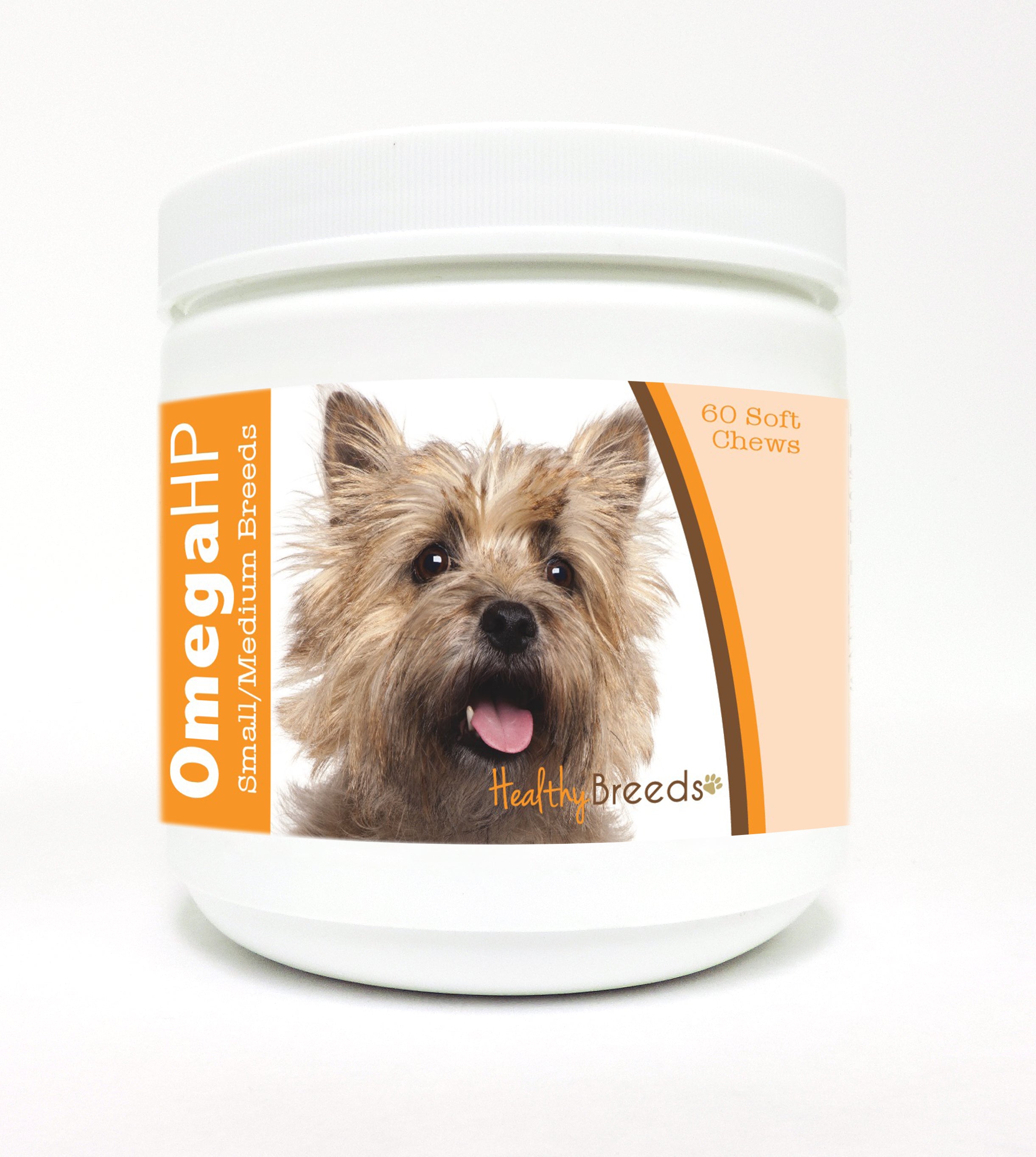 Cairn Terrier Omega HP Fatty Acid Skin and Coat Support Soft Chews 60 Count