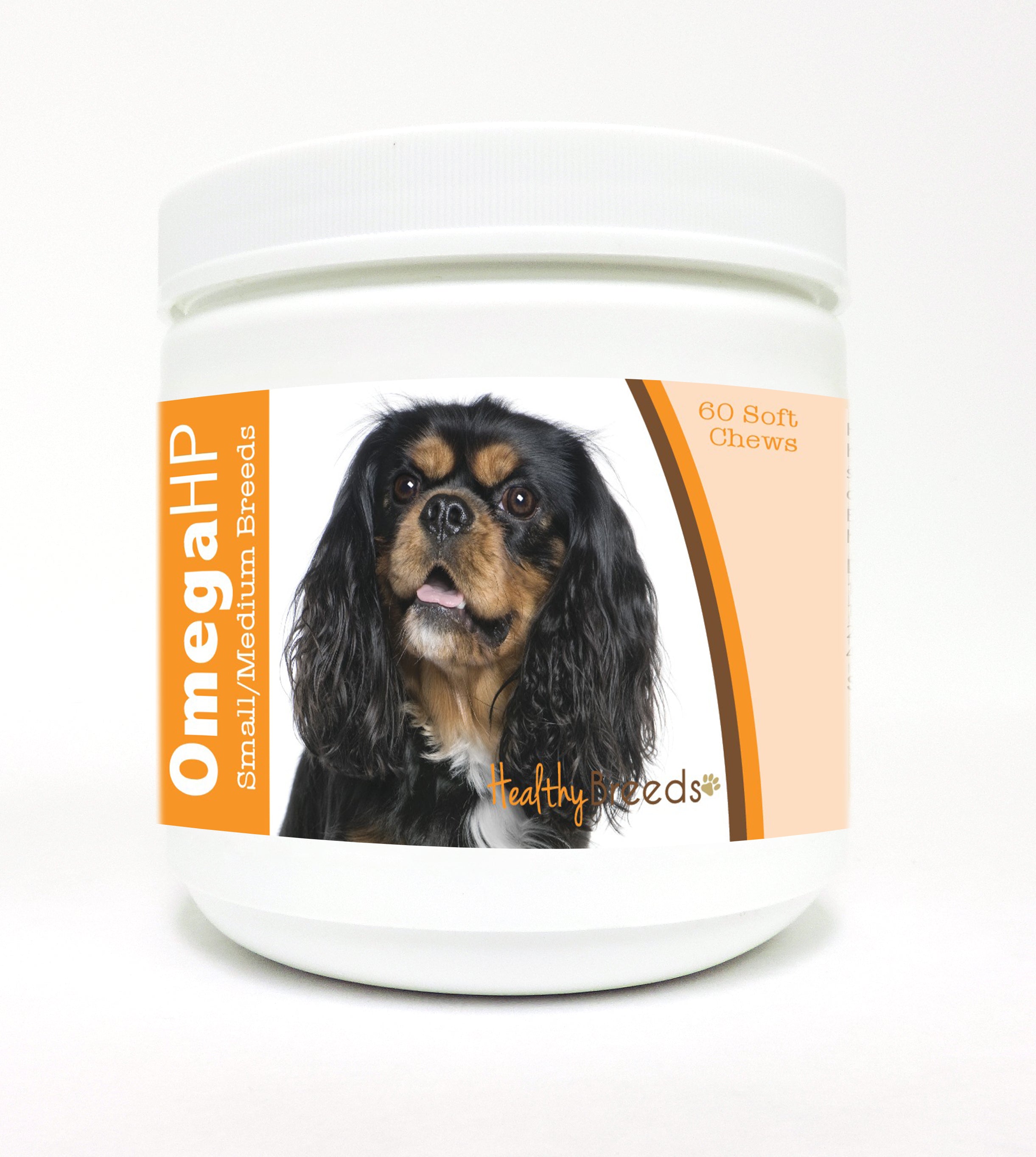 Cavalier King Charles Spaniel Omega HP Fatty Acid Skin and Coat Support Soft Chews 60