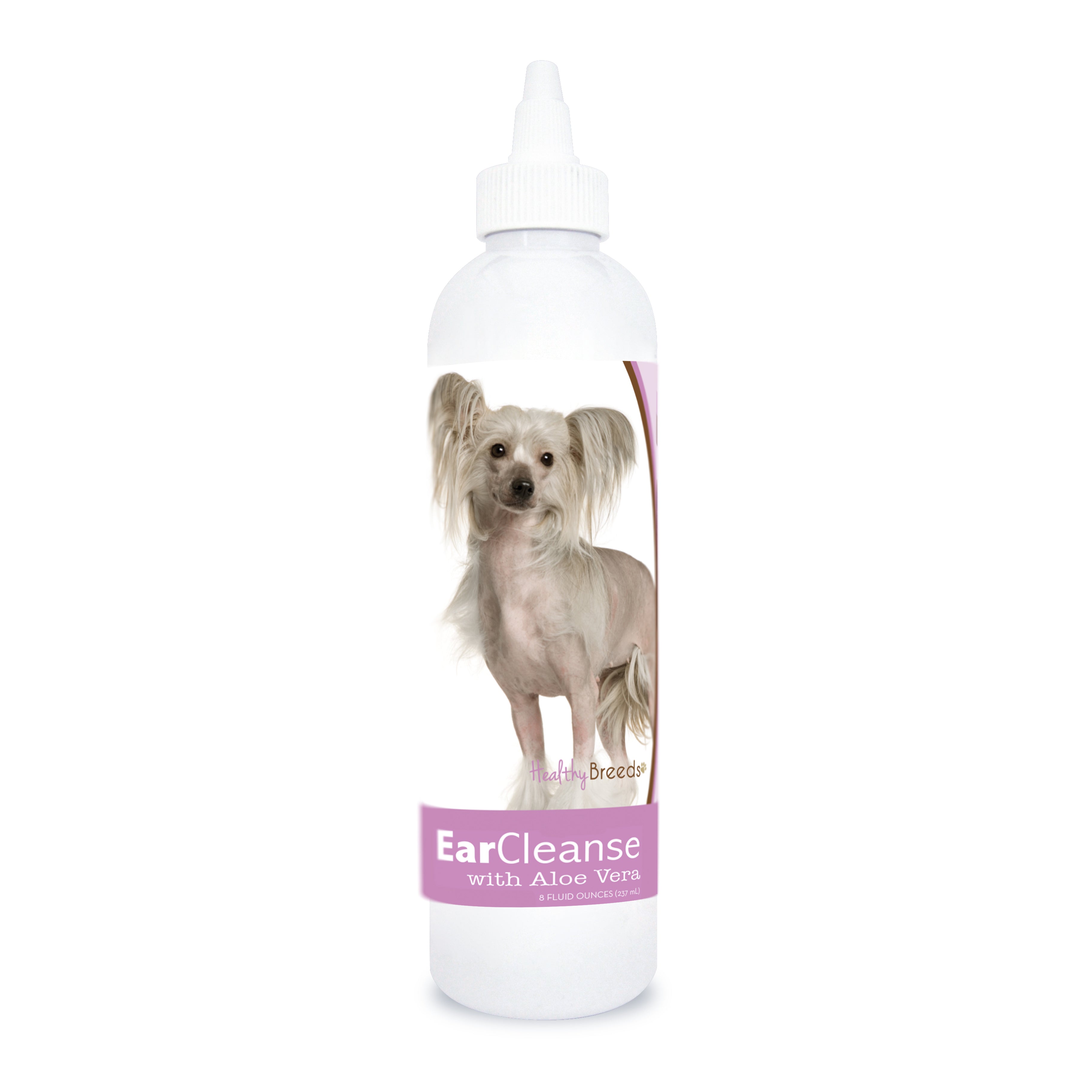 Chinese Crested Ear Cleanse with Aloe Vera Sweet Pea and Vanilla 8 oz