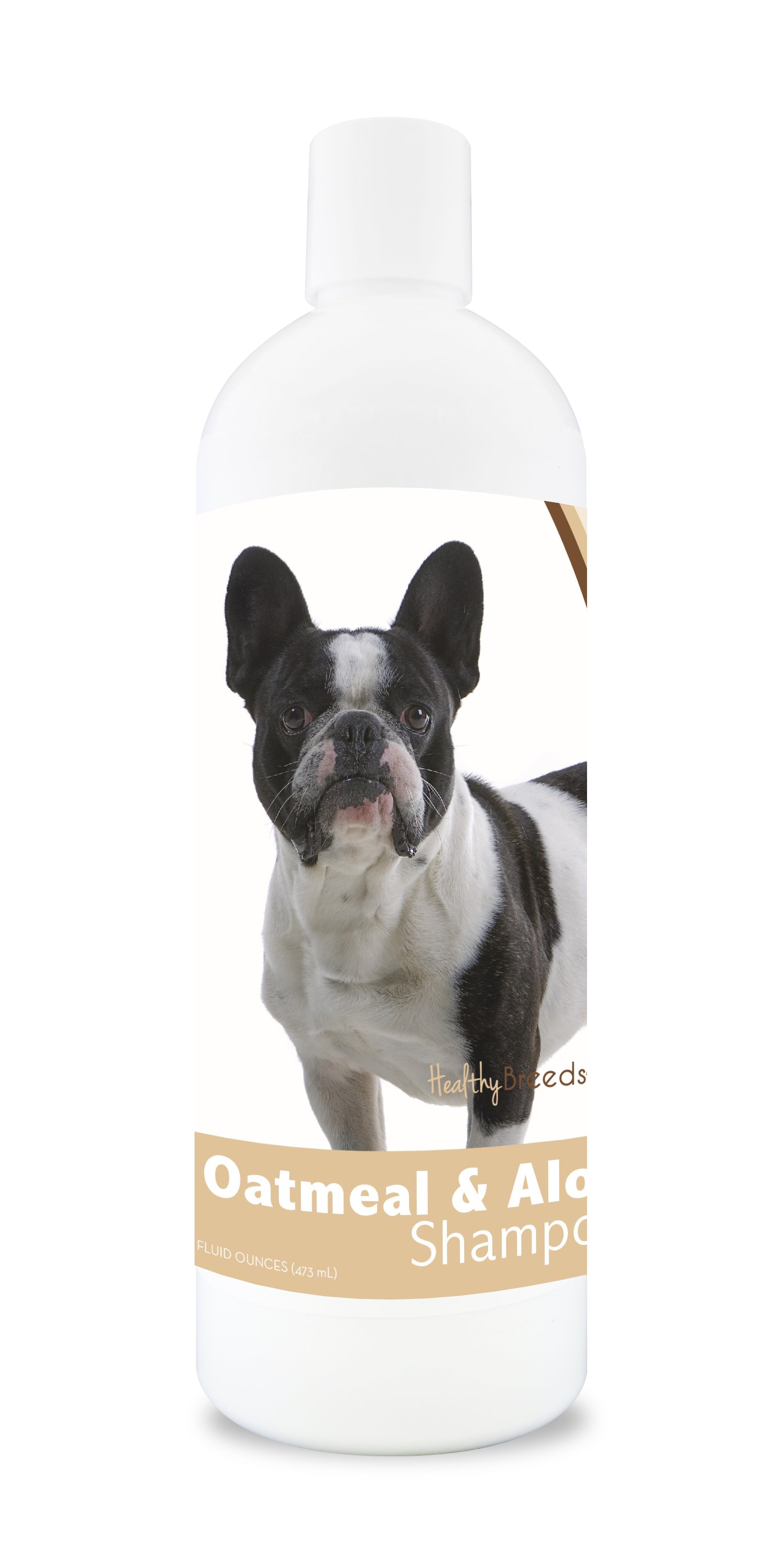 French Bulldog Oatmeal Shampoo with Aloe 16 oz