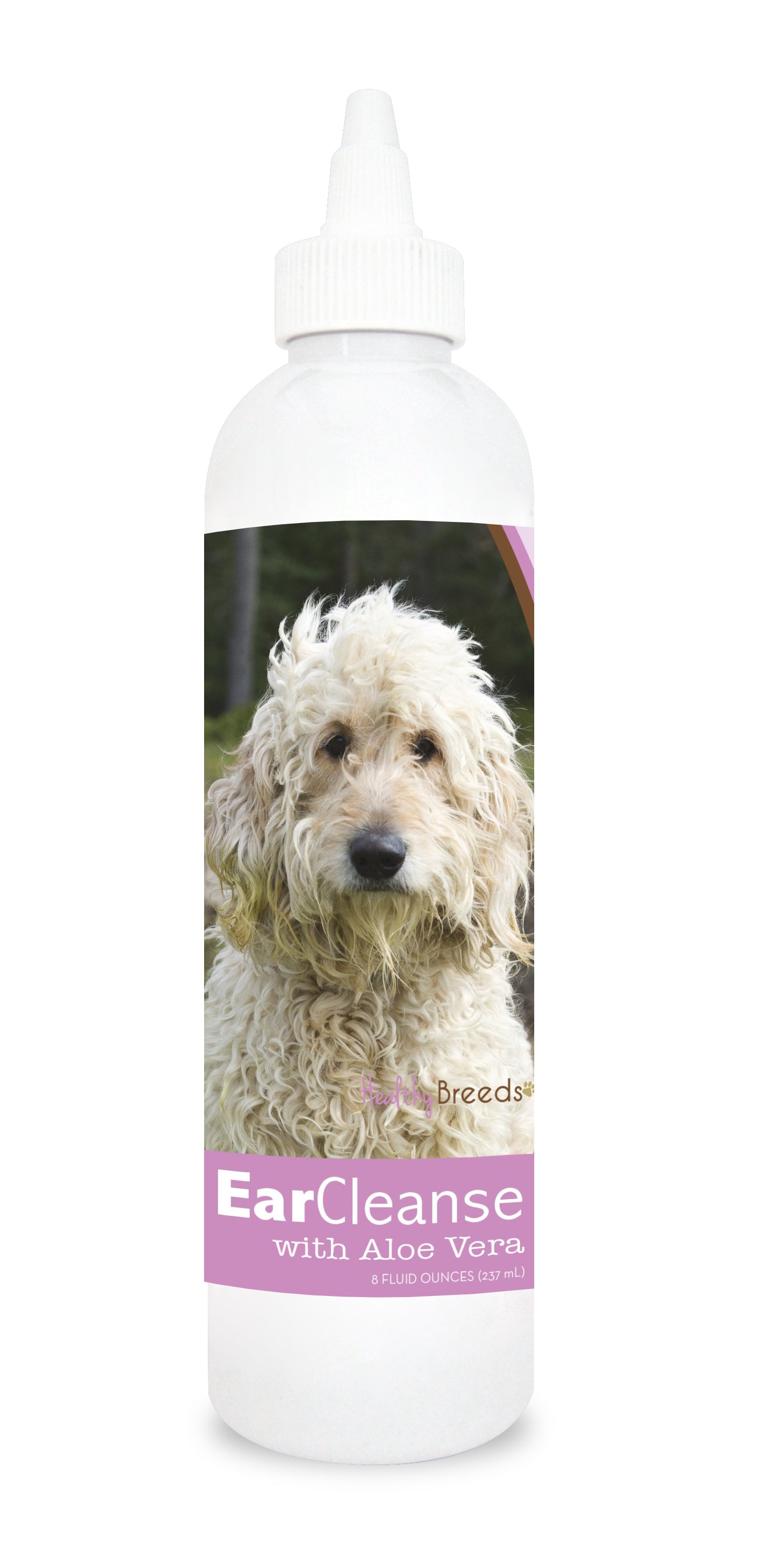 Goldendoodle Ear Cleanse with Aloe Vera Sweet Pea and Vanilla 8 oz