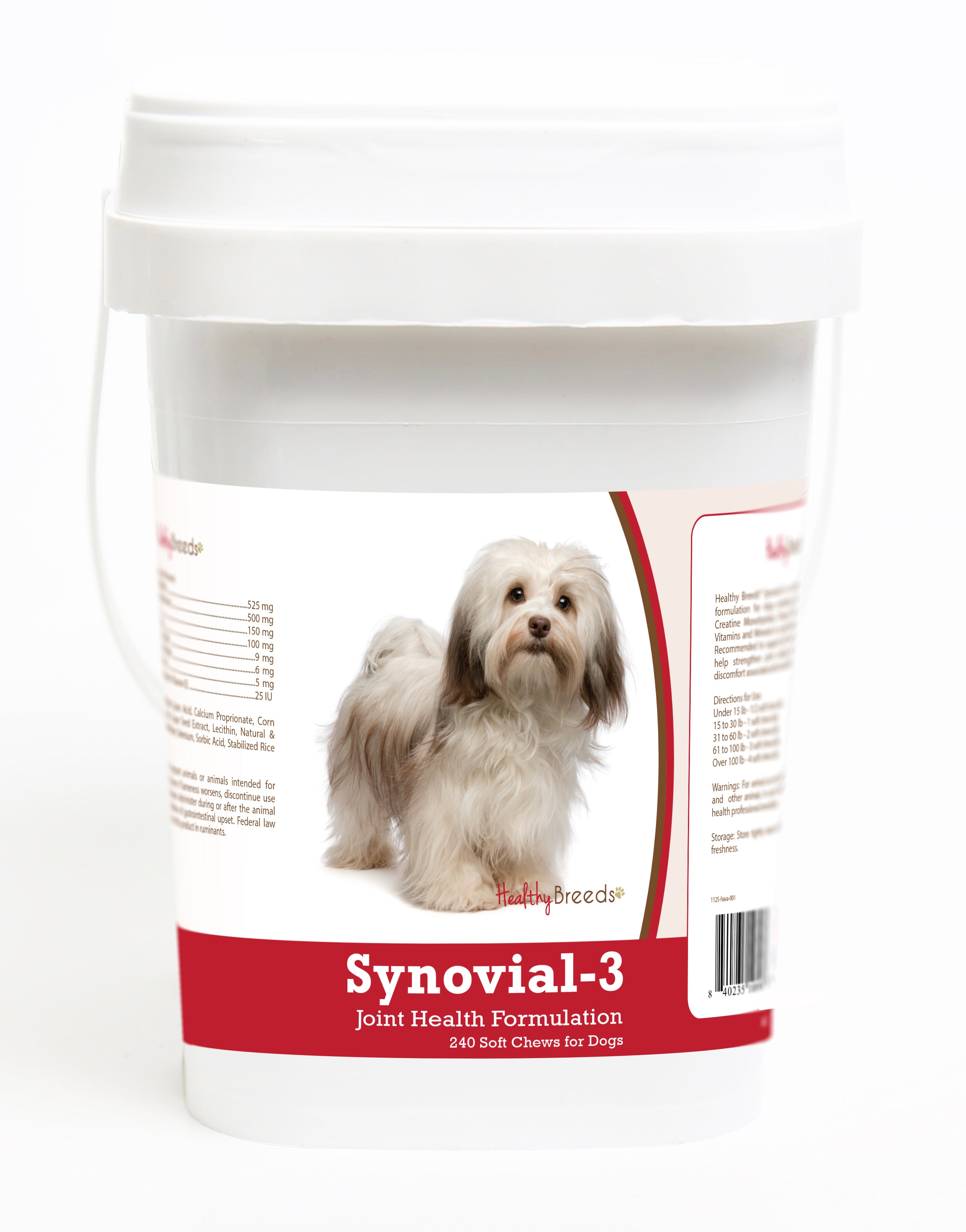 Havanese Synovial-3 Joint Health Formulation Soft Chews 240 Count