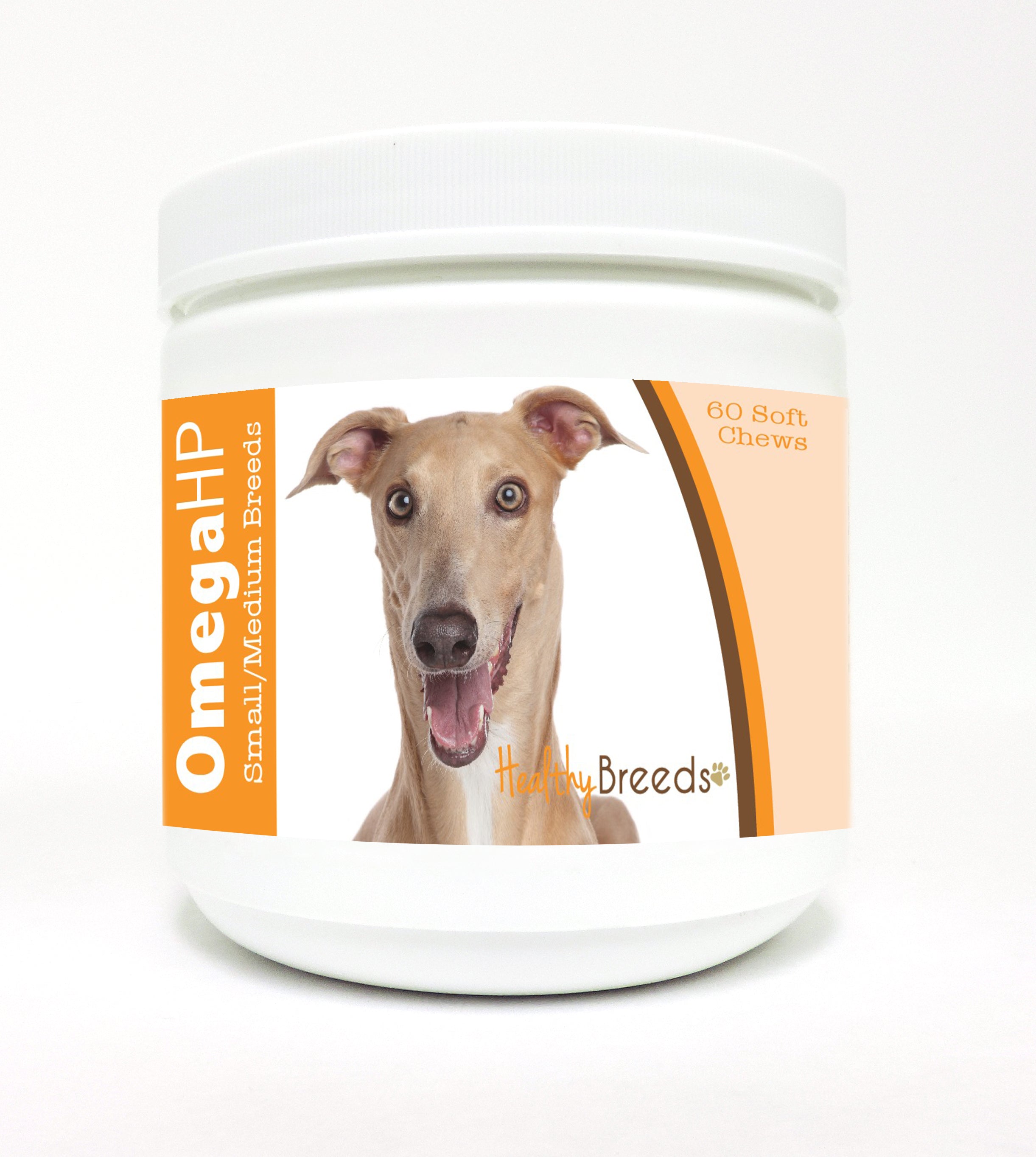 Italian Greyhound Omega HP Fatty Acid Skin and Coat Support Soft Chews 60 Count
