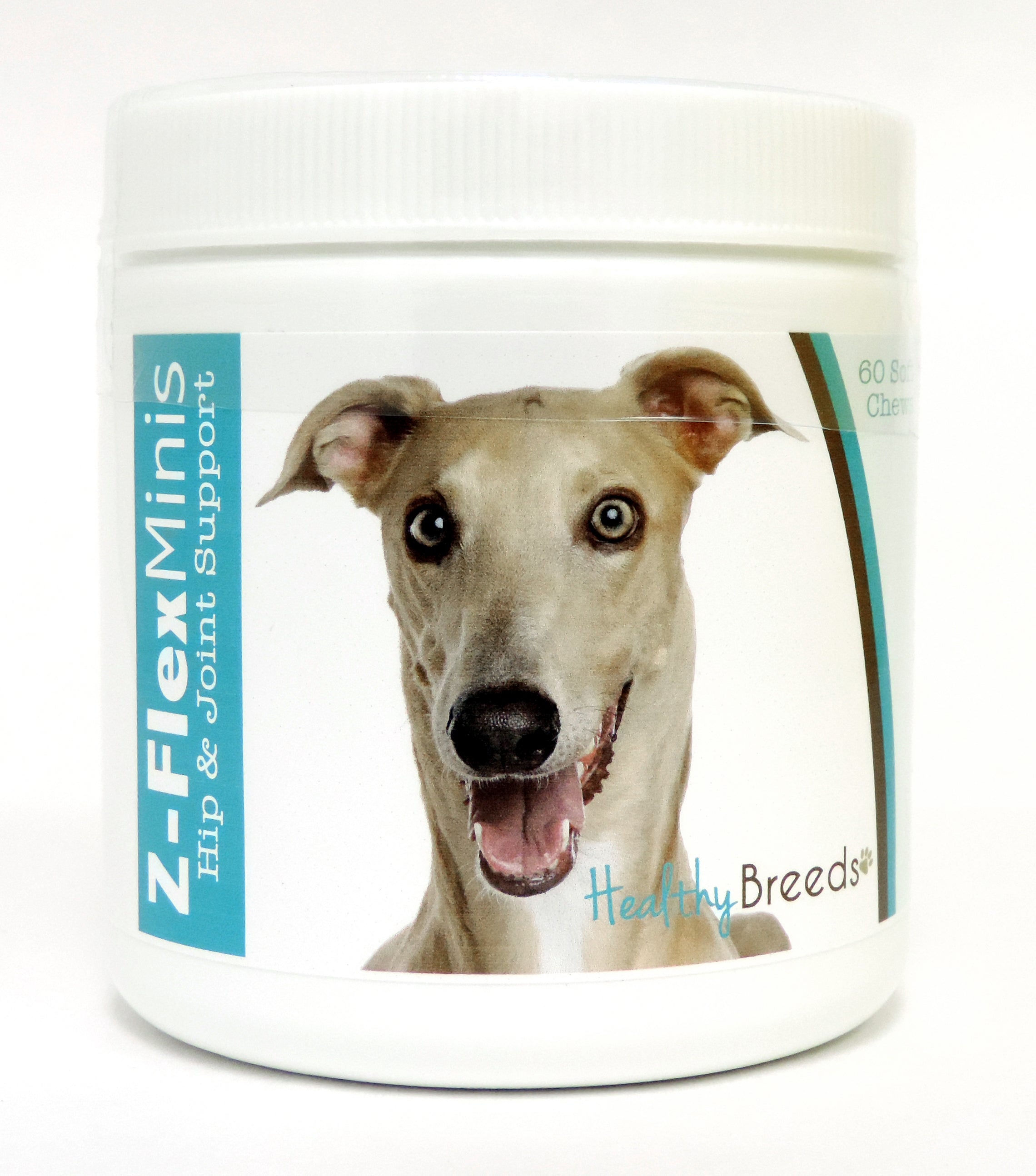 Italian Greyhound Z-Flex Minis Hip and Joint Support Soft Chews 60 Count