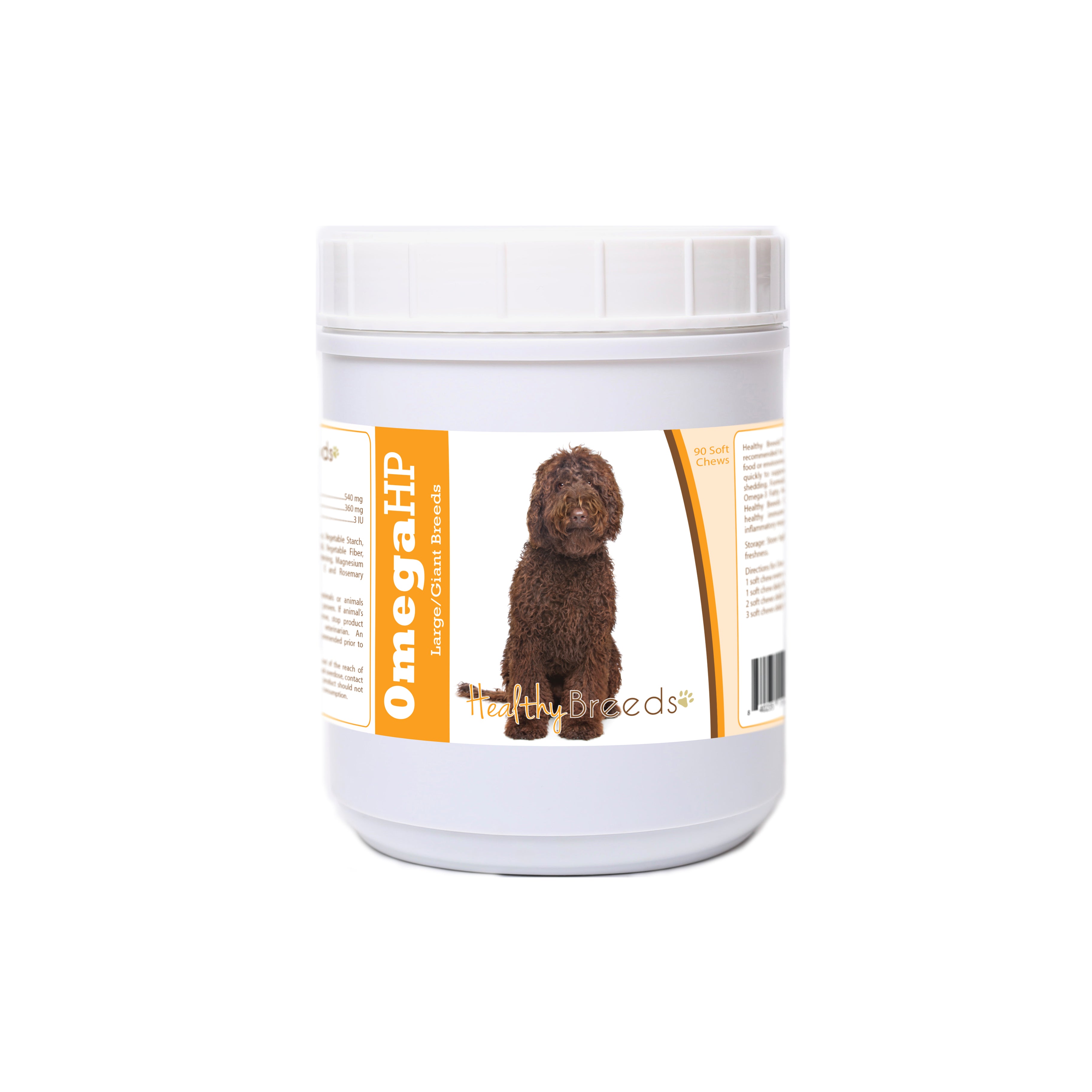 Labradoodle Omega HP Fatty Acid Skin and Coat Support Soft Chews 90 Count