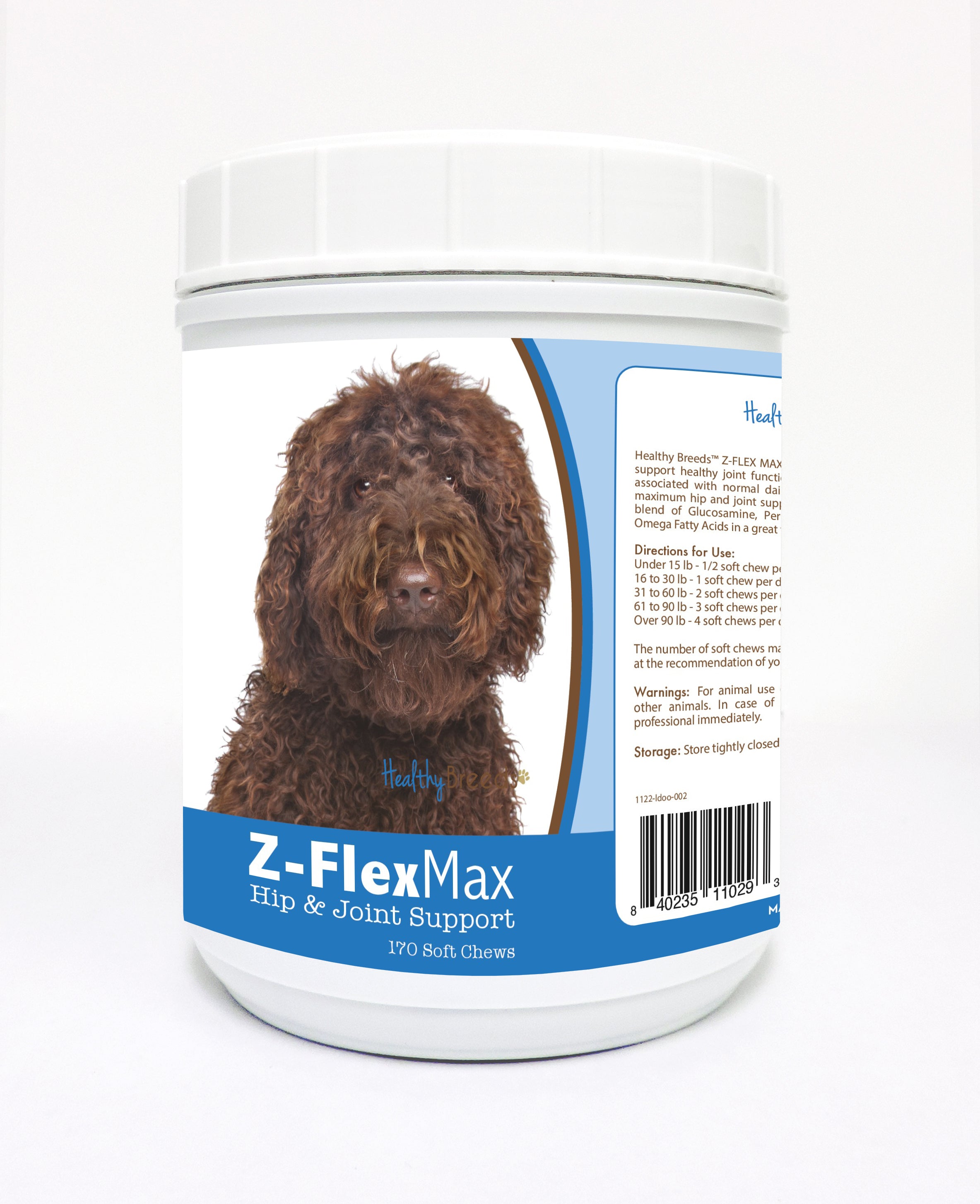 Labradoodle Z-Flex Max Hip and Joint Soft Chews 170 Count