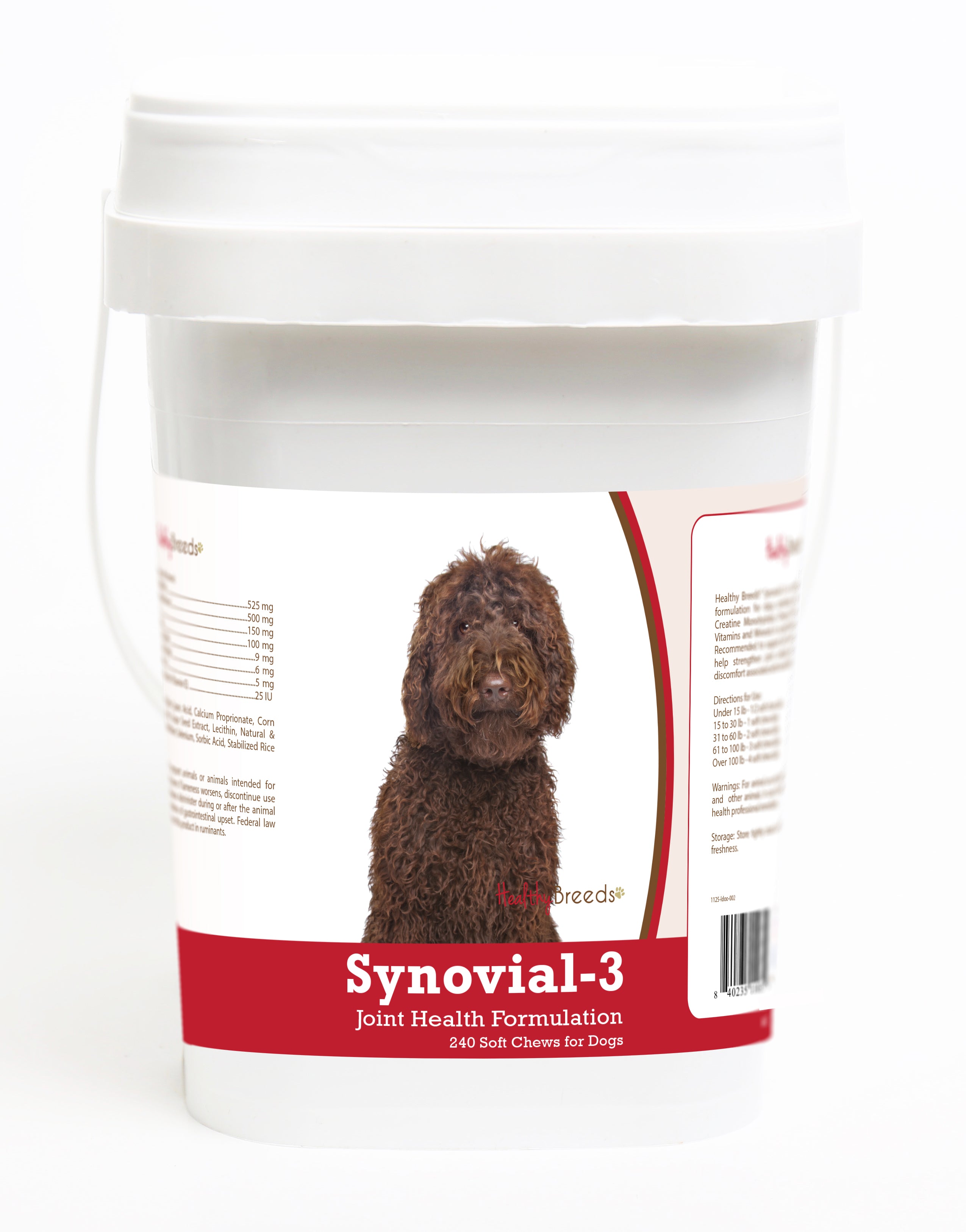 Labradoodle Synovial-3 Joint Health Formulation Soft Chews 240 Count