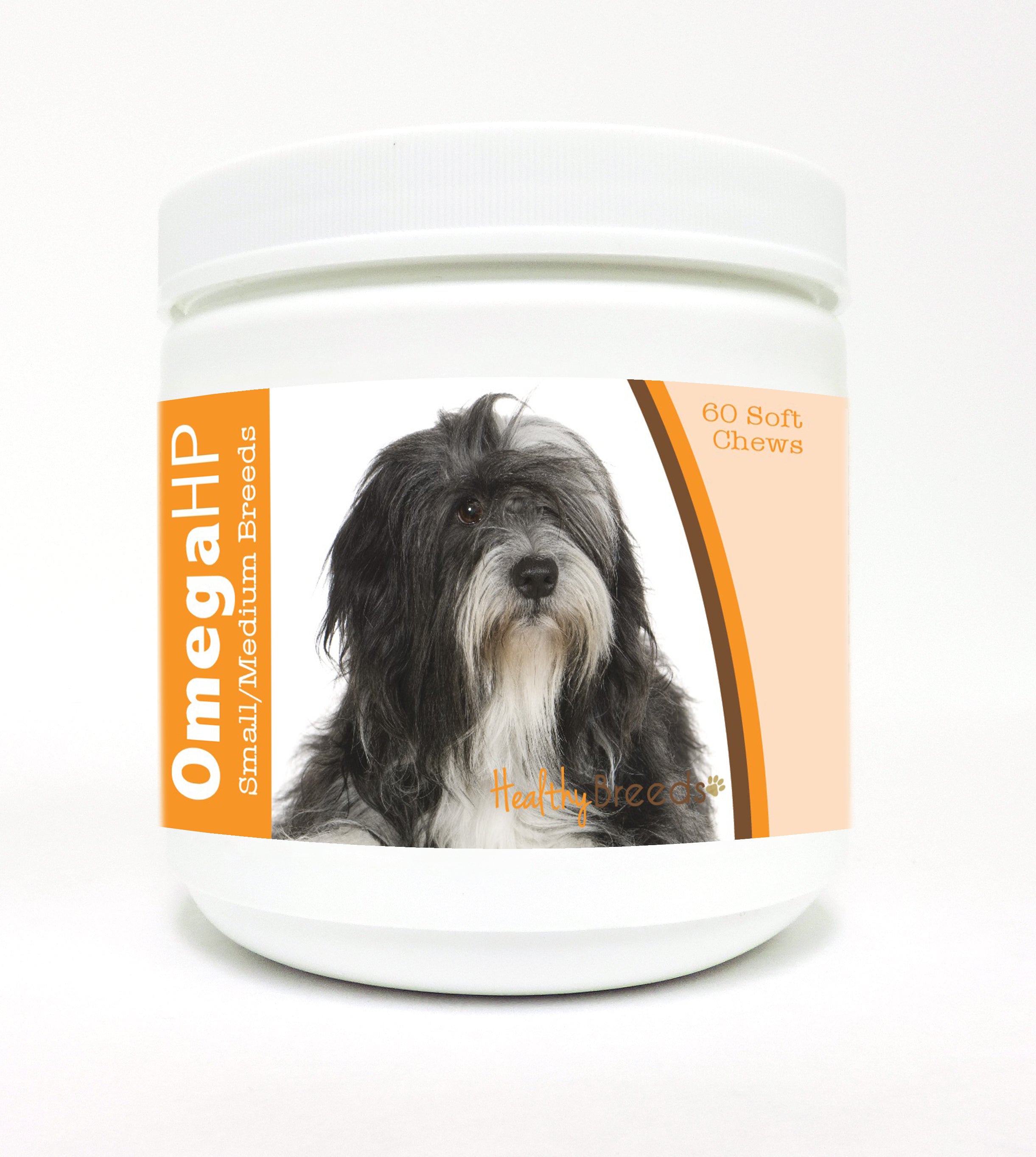 Lhasa Apso Omega HP Fatty Acid Skin and Coat Support Soft Chews 60 Count