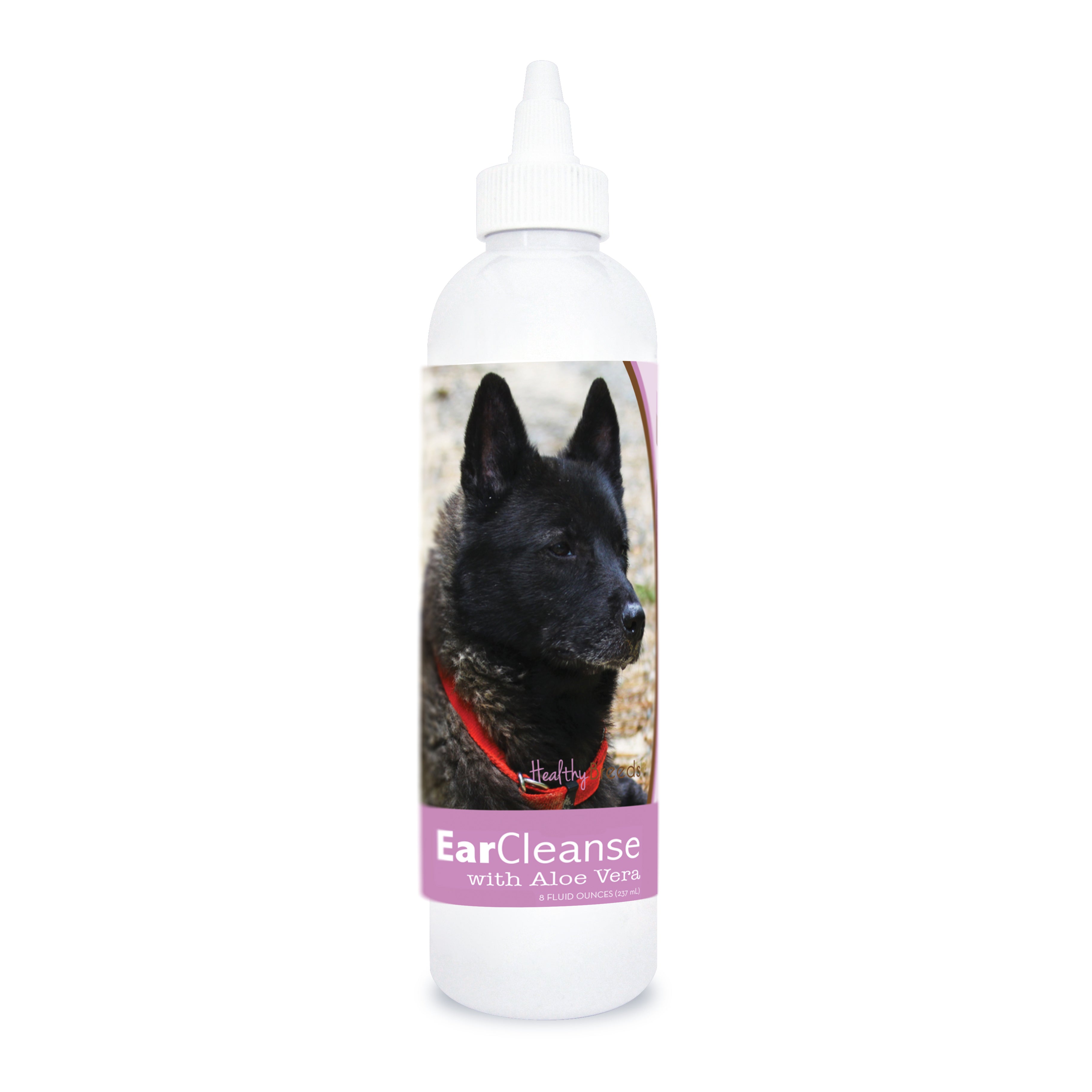 Norwegian Elkhound Ear Cleanse with Aloe Vera Sweet Pea and Vanilla 8 oz