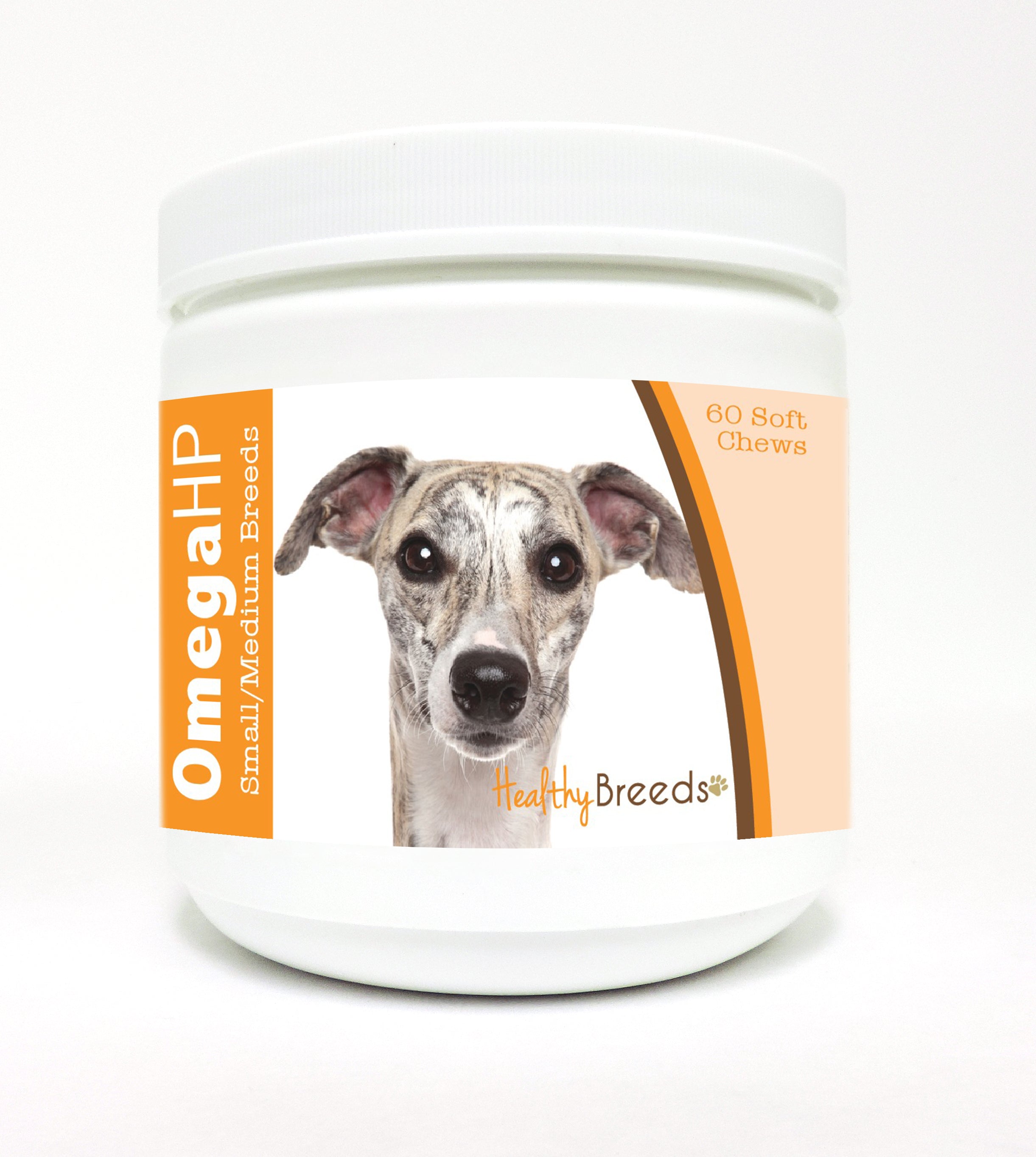 Whippet Omega HP Fatty Acid Skin and Coat Support Soft Chews 60 Count