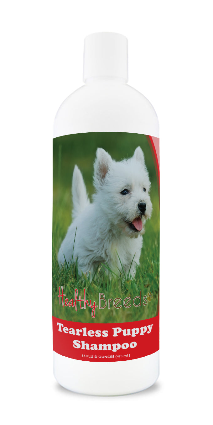 West Highland White Terrier Tearless Puppy Dog Shampoo 16 oz