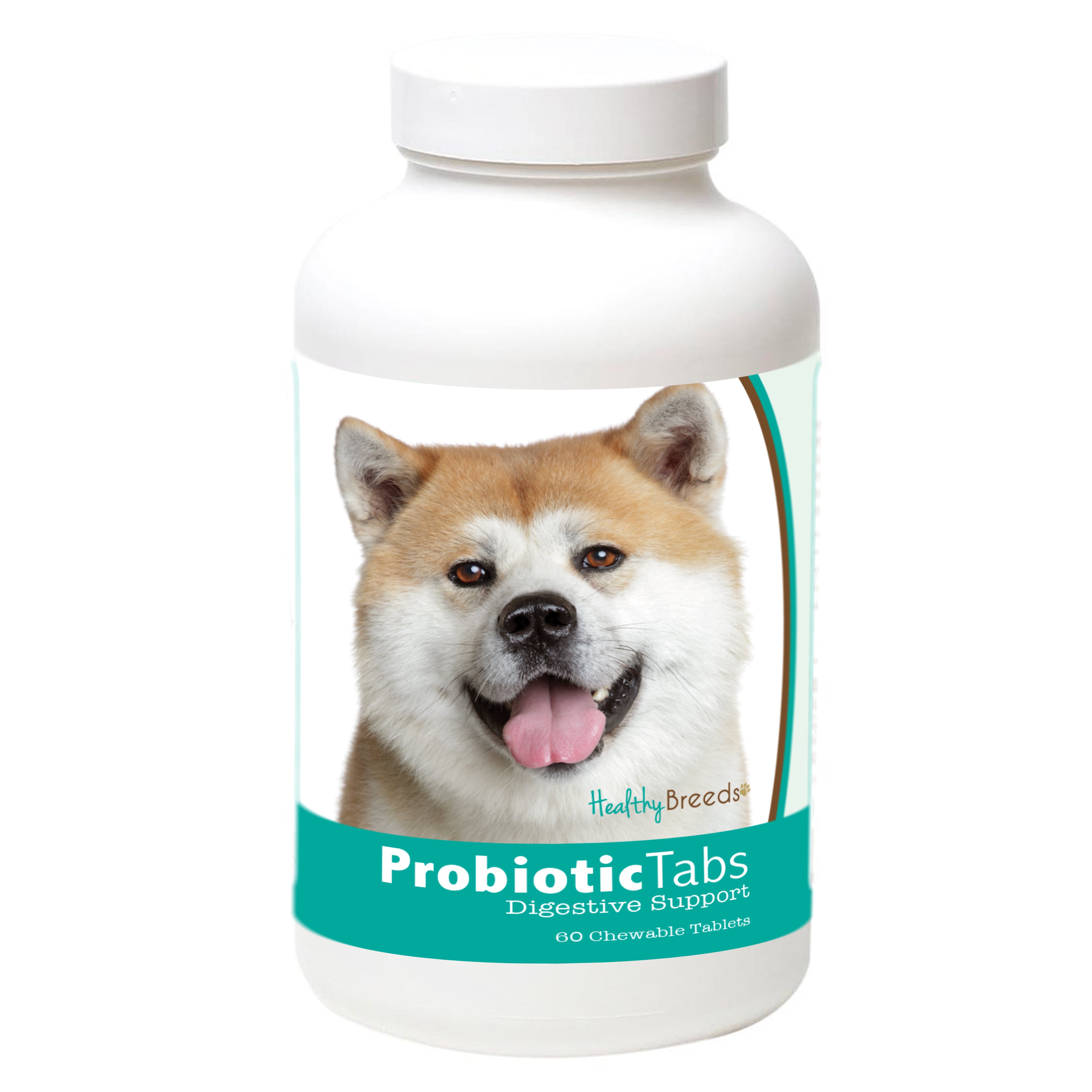 Akita Probiotic and Digestive Support for Dogs 60 Count